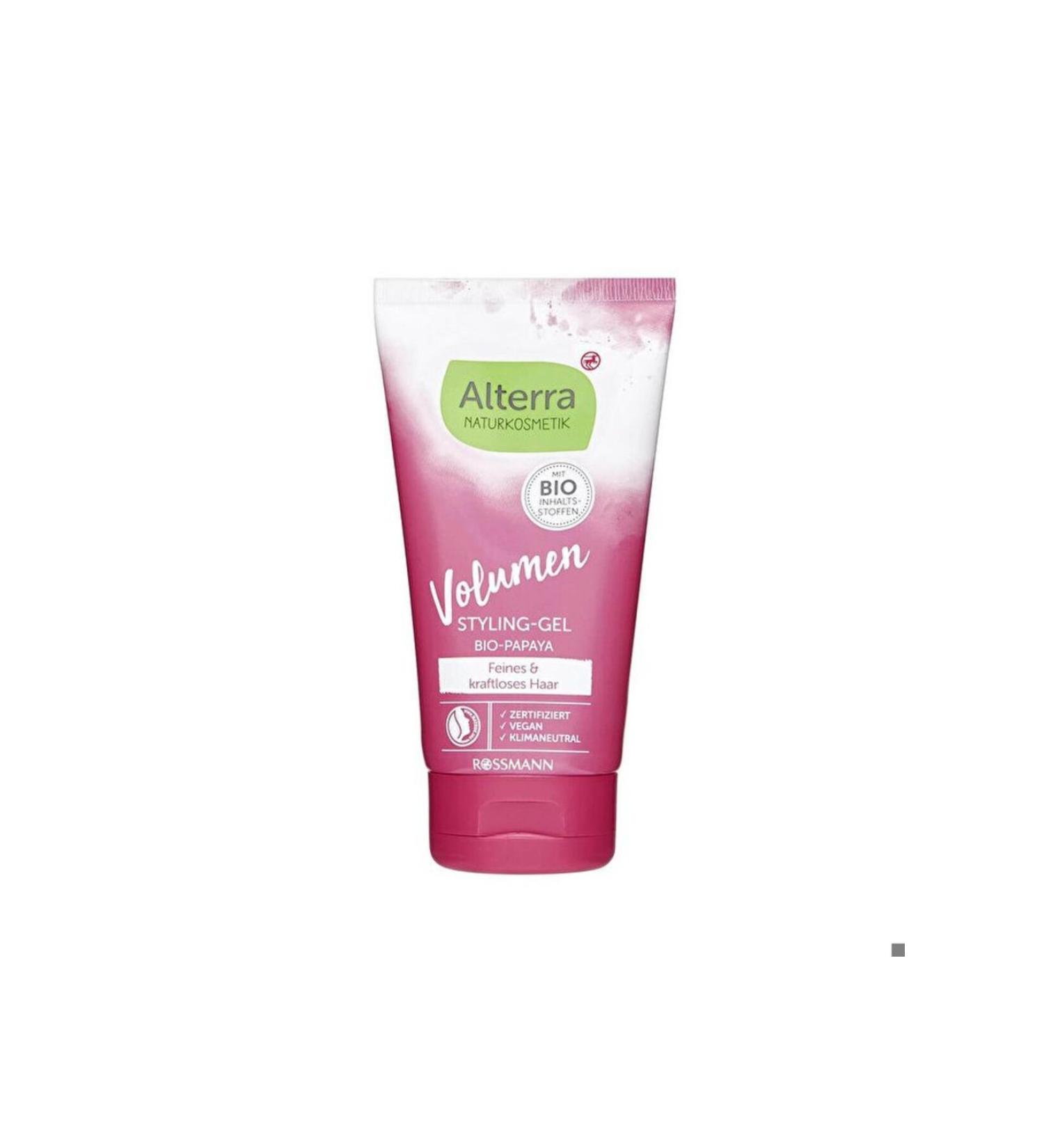 Alterra Styling Gel with Organic Papaya & Bamboo Extract 150 ml