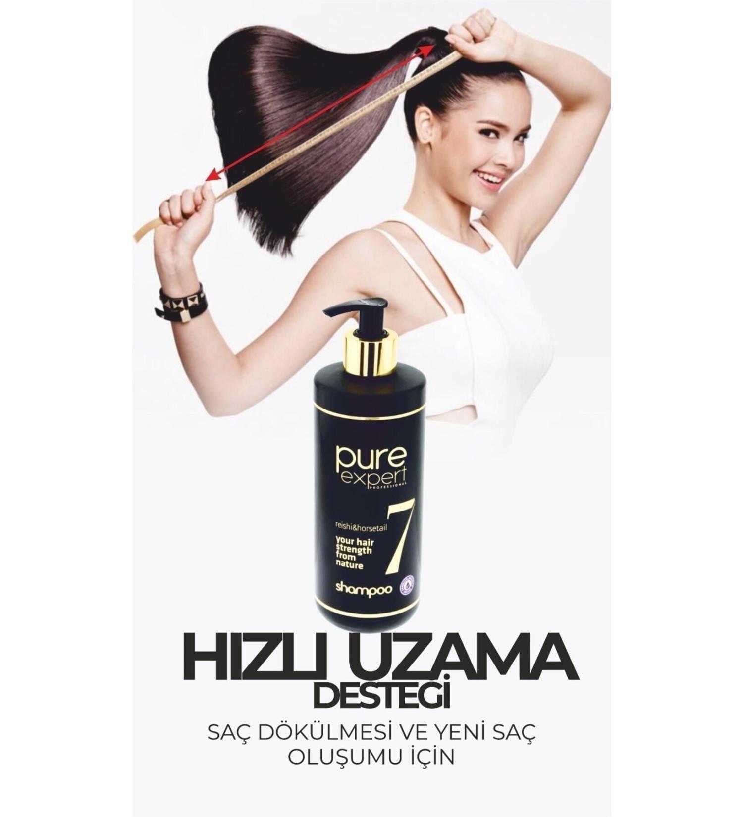 Pure Expert Horsetail & Reishi Hair Care Shampoo 500 ml - Buy Online on GoSupps.com