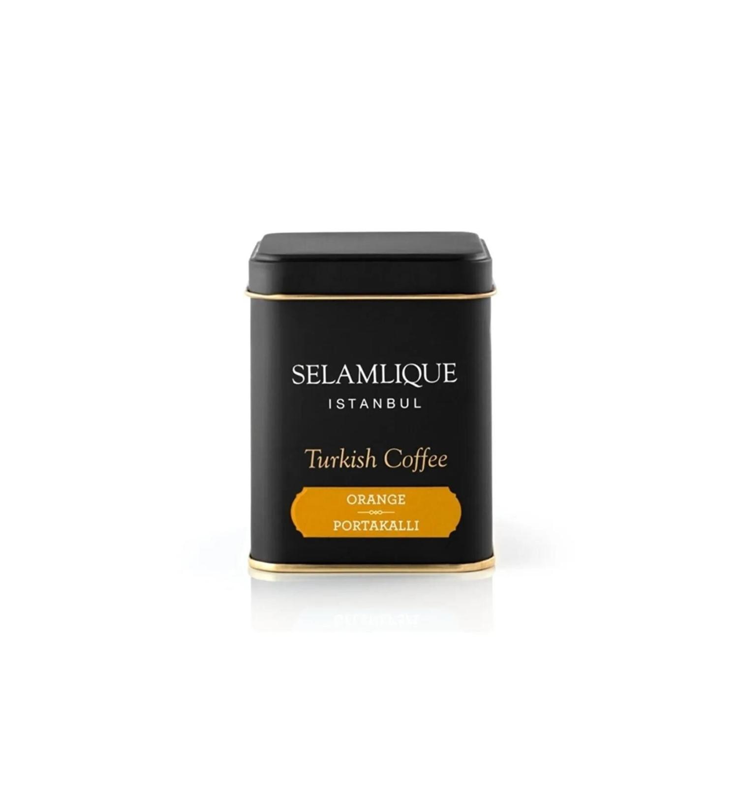 Selamlique Orange Turkish Coffee 125g - Buy Online on GoSupps.com