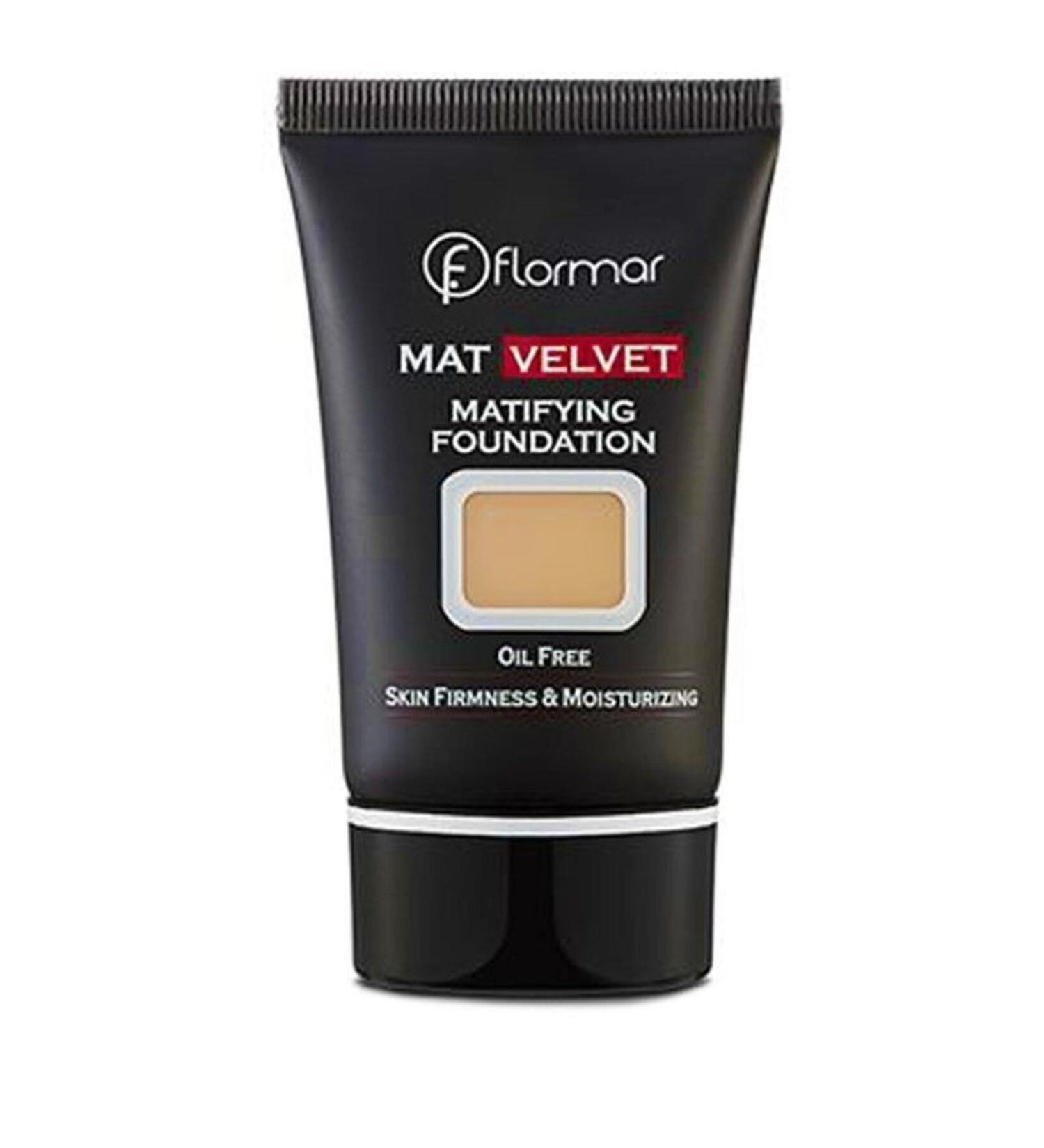 Flormar Foundation Matte Velvet Foundation Coffee V210 8690604130610
