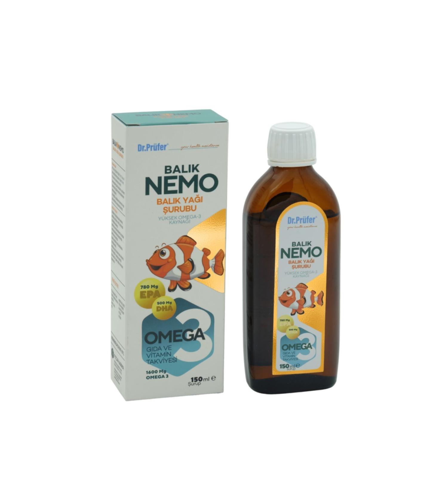 Dr.Pr fer Fish Nemo Fish Oil Syrup 150 Ml.