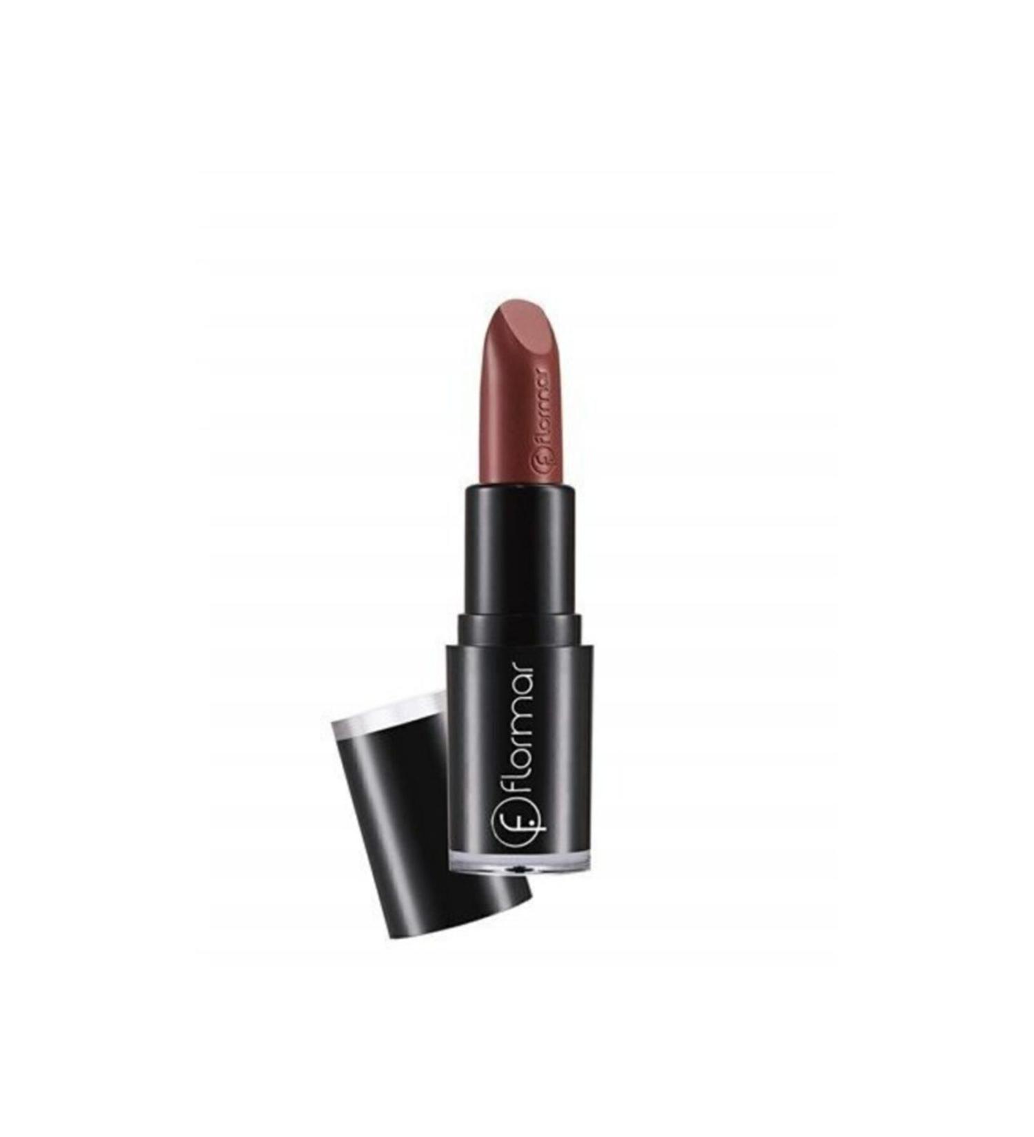Flormar Lipstick - Long Wearing Lipstick Dark Burgundy 8690604107728