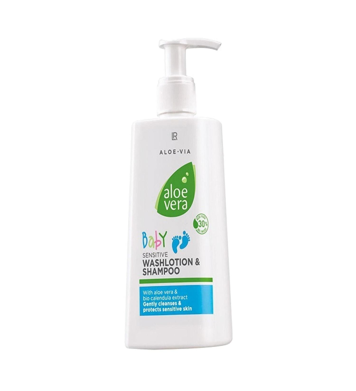 LR Aloe Vera Baby Sensitive Wash Lotion and Shampoo Ty00203201