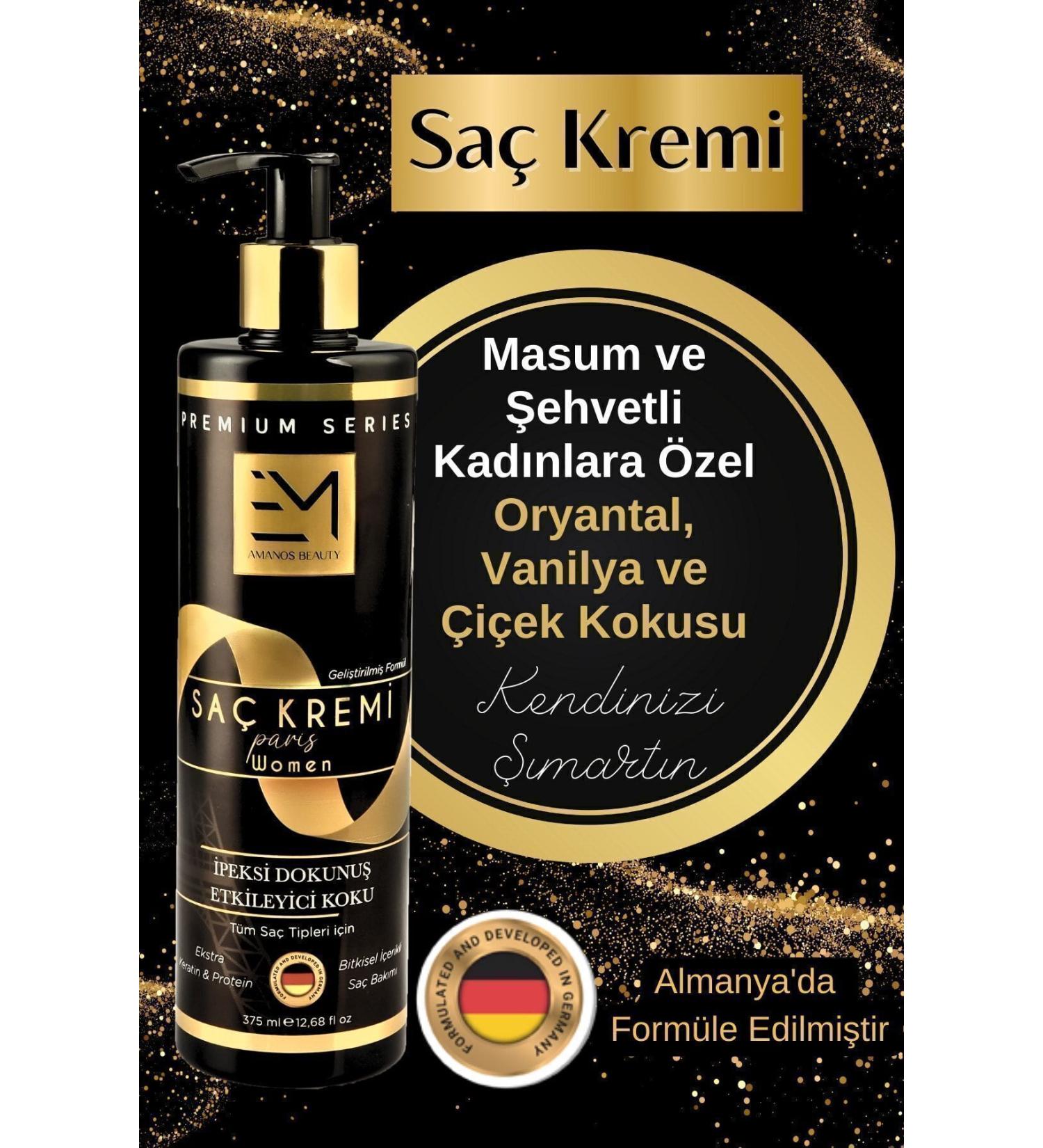 EM AMANOS BEAUTY Em Natural Keratin and Collagen Hair Cream Paris Women - Buy Online on GoSupps.com