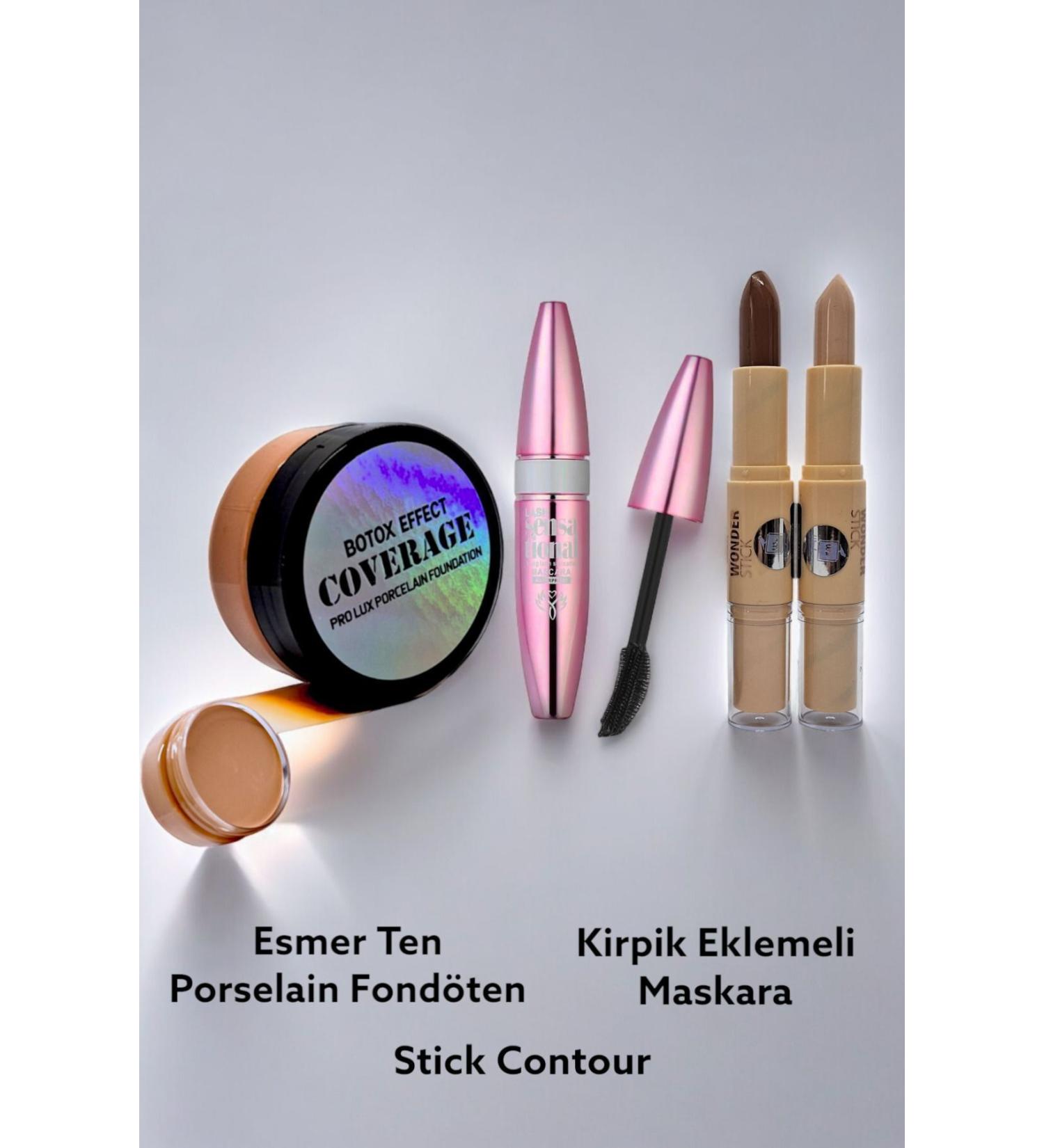 wwbeauty Intensive Concealer Porcelain Foundation & Contour Set & Mascara Set - Buy Online on GoSupps.com