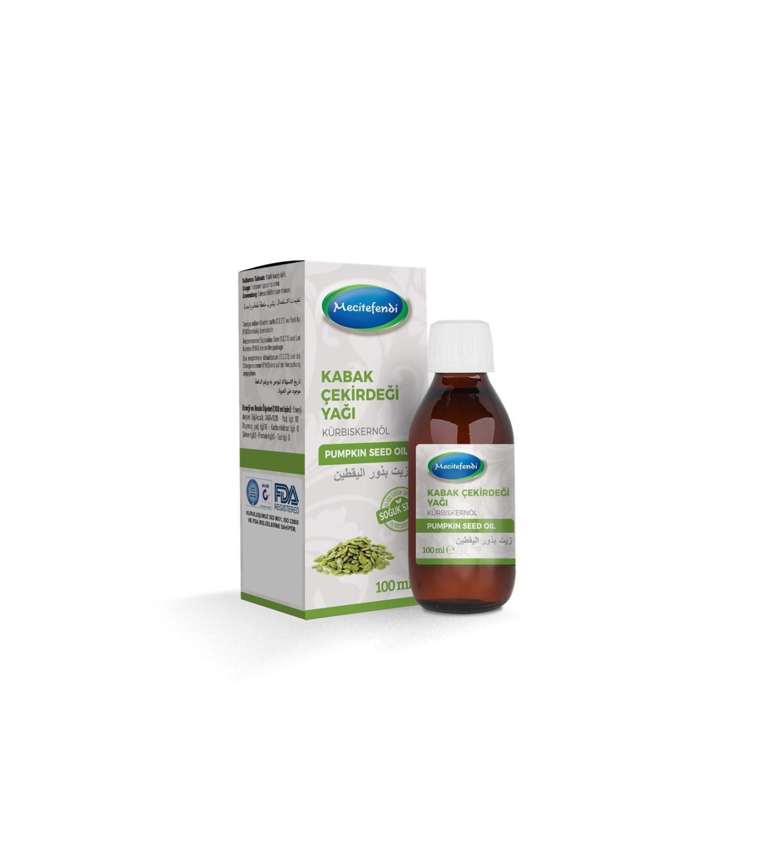 Mecit Efendi MEC TEFEND PUMPKIN SEED OIL 100 ML - Buy Online on GoSupps.com