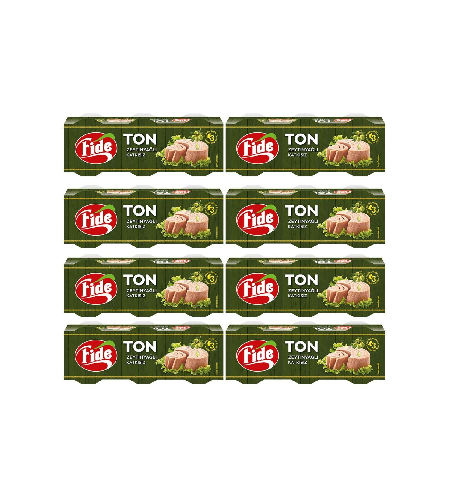 F DE F DE Olive Oil Tuna 24 X 80 G - Buy Online on GoSupps.com