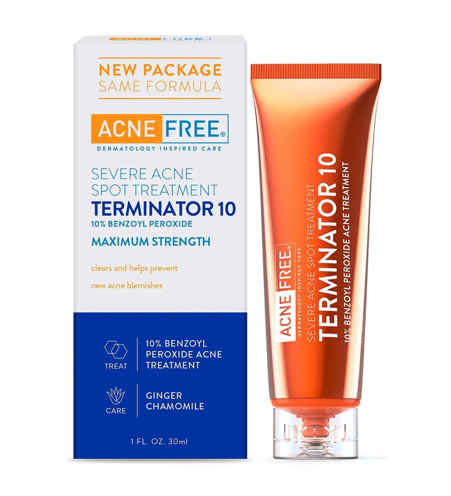 Acne Free Terminator 10 Anti-Acne Care Cream 30ML