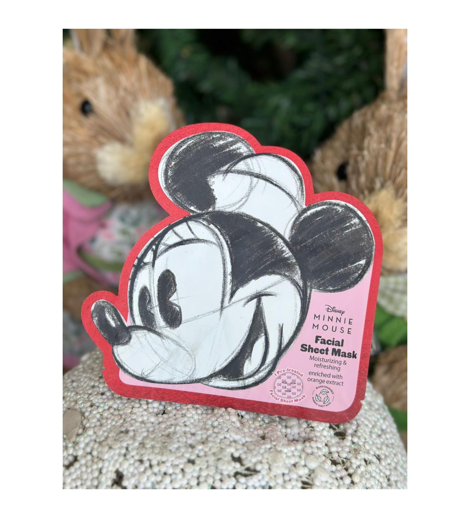 Queen Nelly Disney Minnie Mouse Moisturizing and Revitalizing Face Mask with Orange Extract