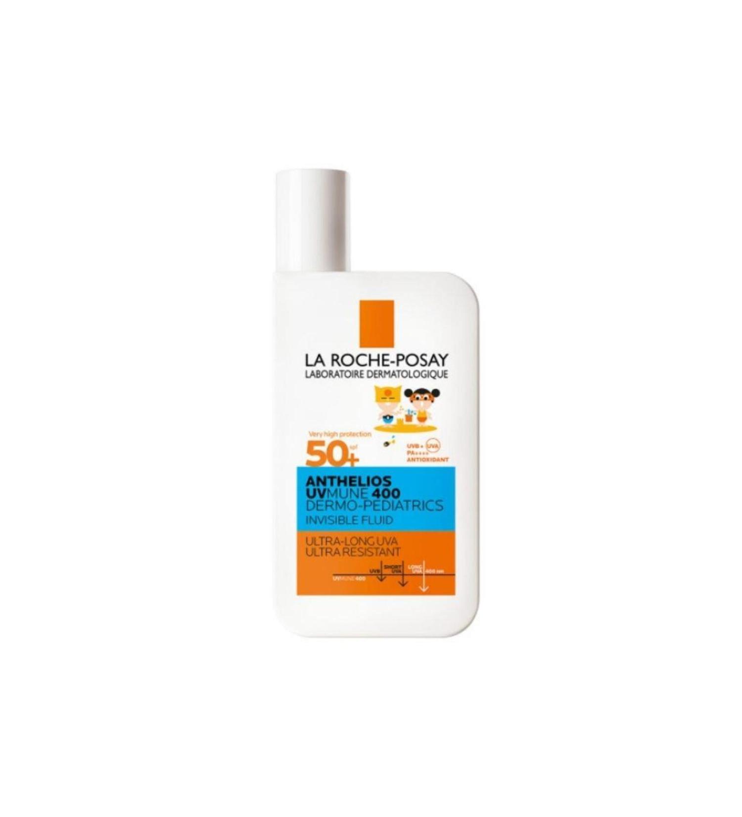 La Roche Posay Anthelios Dermo Pediatric Invisible Fluid Spf50 50 ml - Buy Online on GoSupps.com