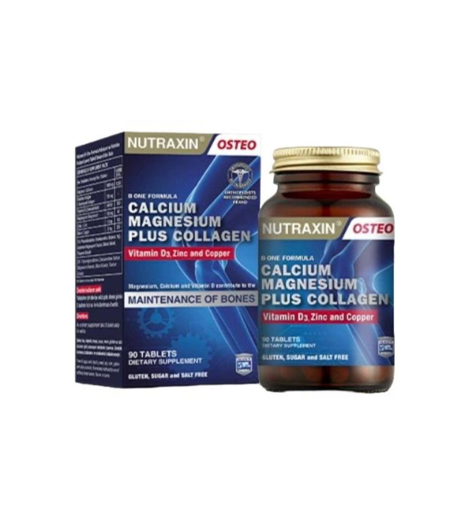 Nutraxin Osteo B-one Formula Type I Collagen 90 Tablets