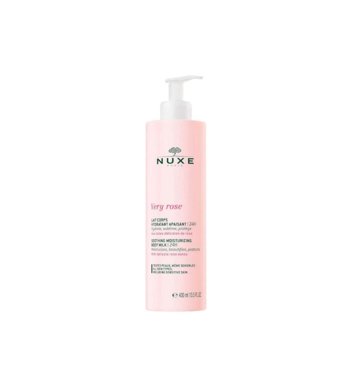Nuxe Very Rose Soothing Moisturizing Body Milk 400 ml