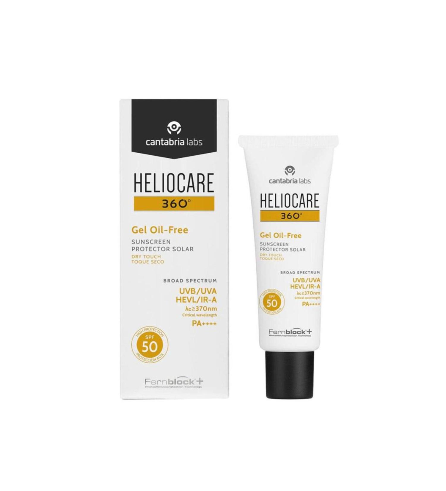 Heliocare 360 Oil-Free Spf50 Sunscreen Gel 50 ml