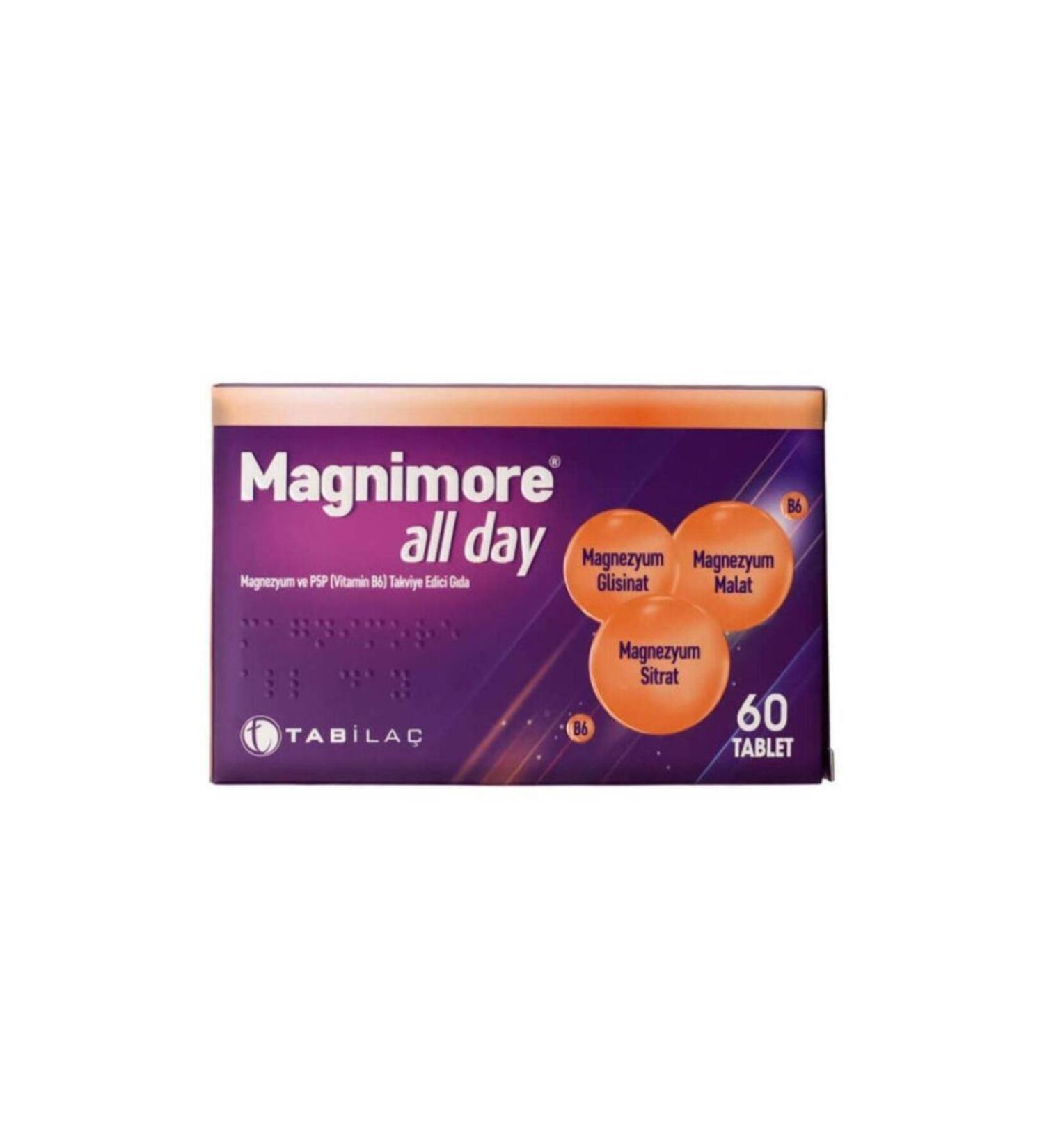 Tab la Magnimore All Day 60 Tablets