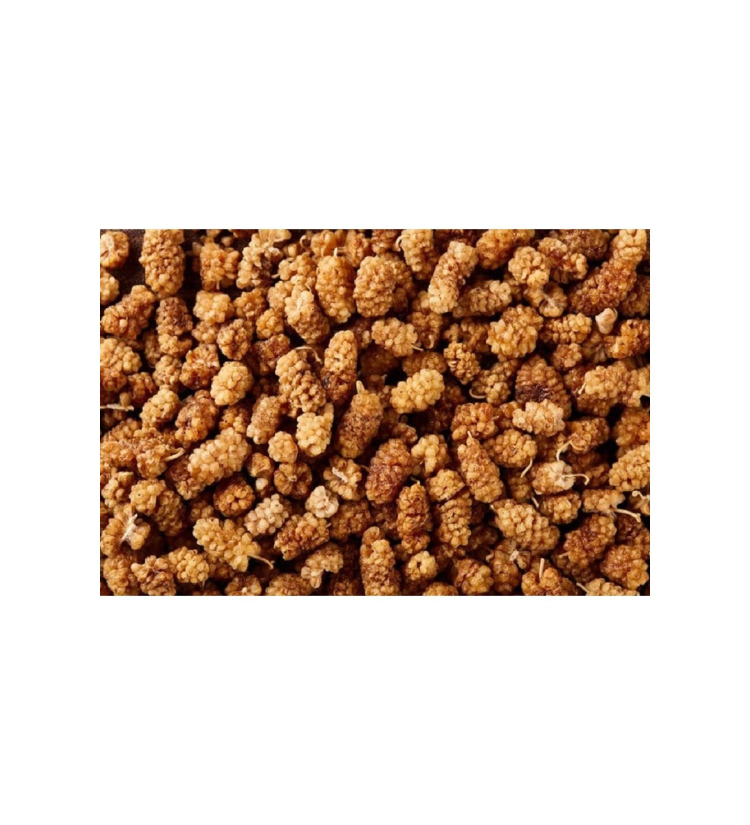 YILMAZ MEDICINAL HERBS AND SPICE PRODUCTS Dried White Mulberry is organic. New Crop. Naturally dried 500 Gr.