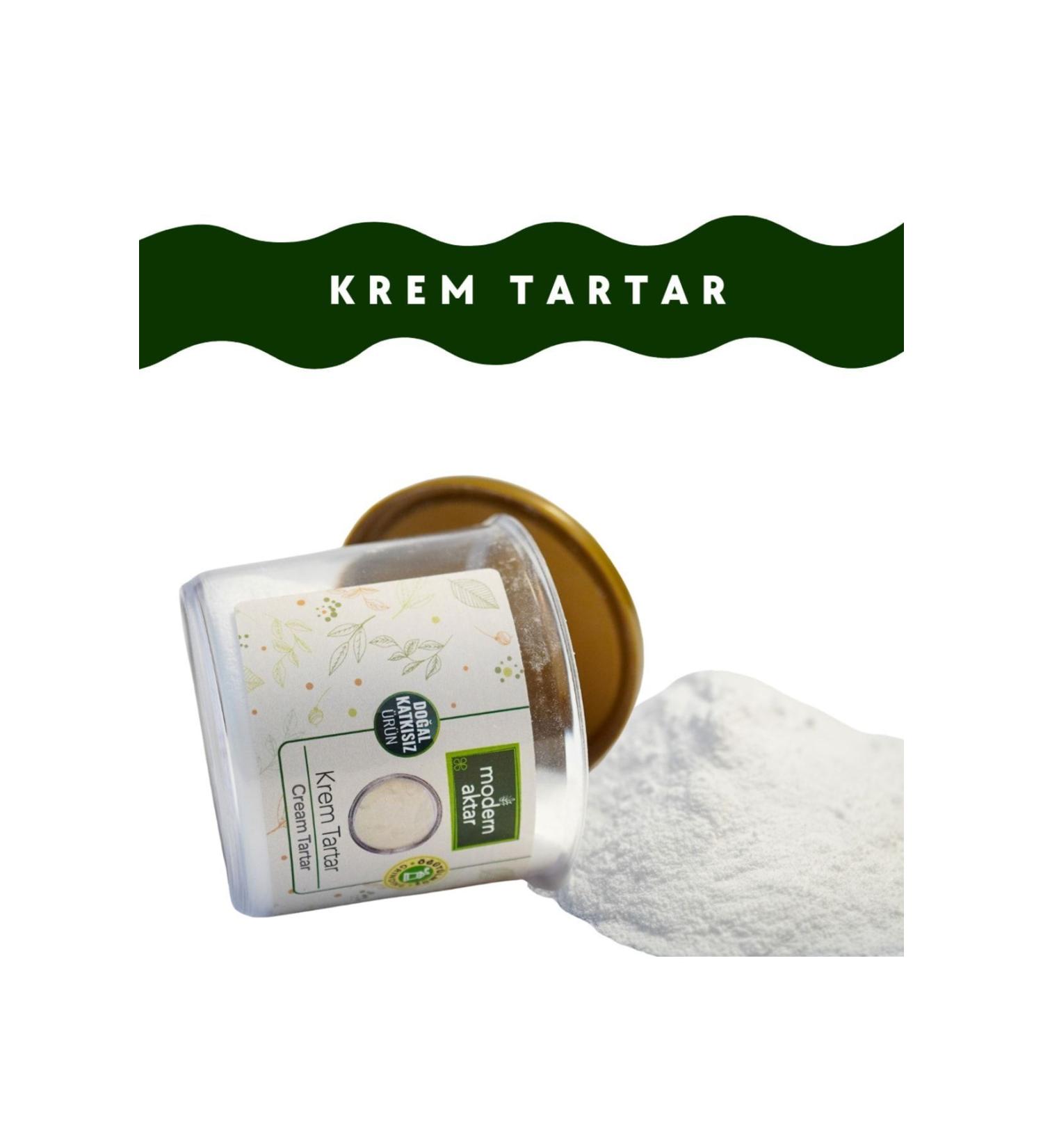 Modern Aktar Natural Additive-Free Cream of Tartar 150 gr