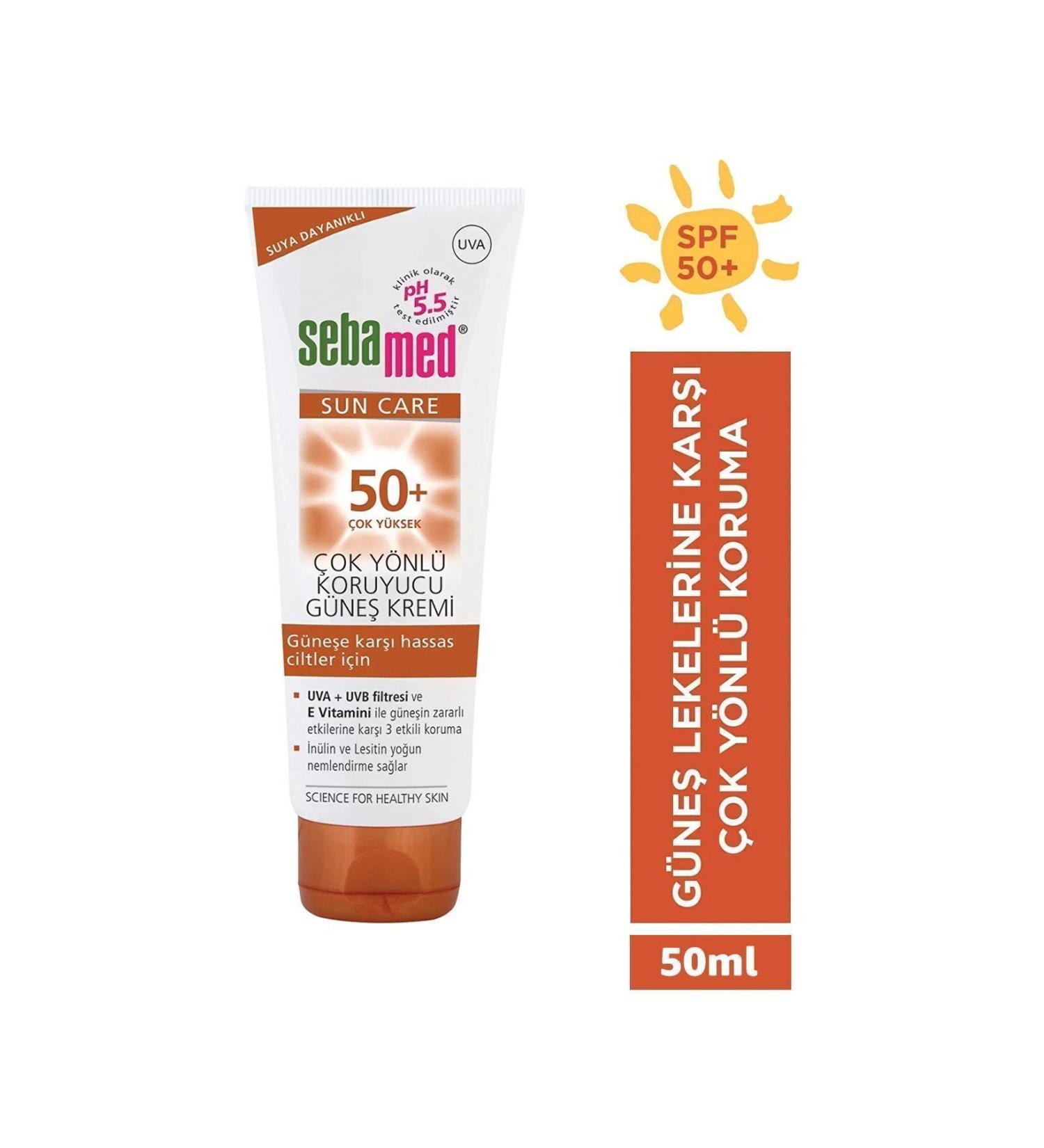 Sebamed Sun Care Multi-Protection Sun Cream 50 SPF 50 ml - Buy Online on GoSupps.com