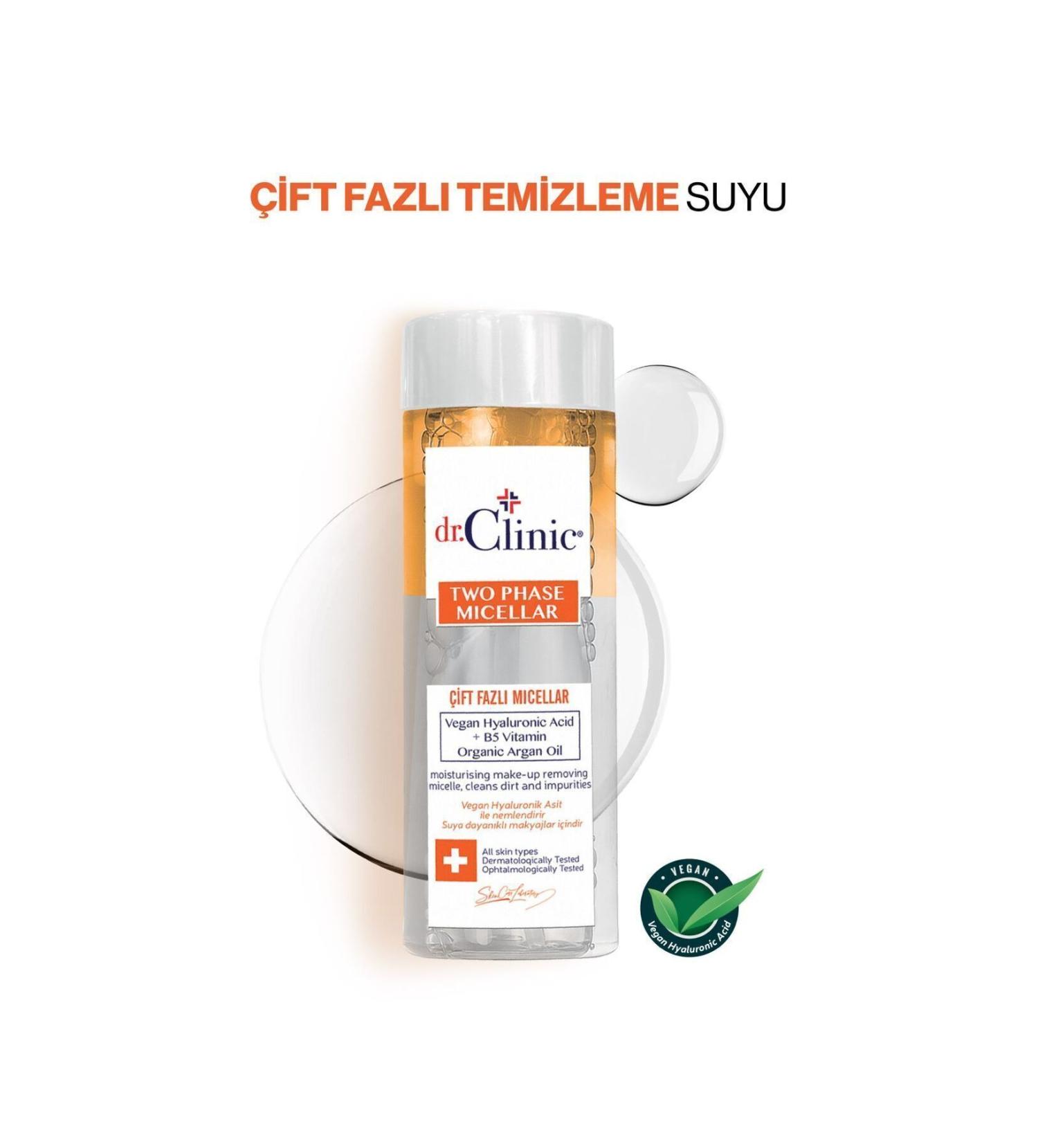 Dr. Clinic Dual Phase Micelar Cleansing Water 150 ml