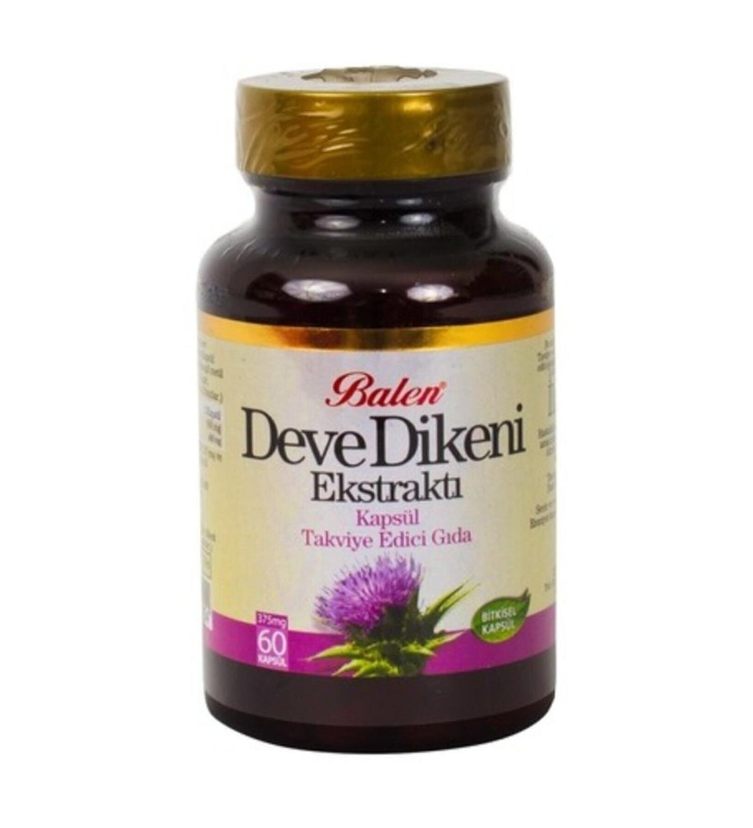 Balen Milk Thistle Extract 60 Capsules