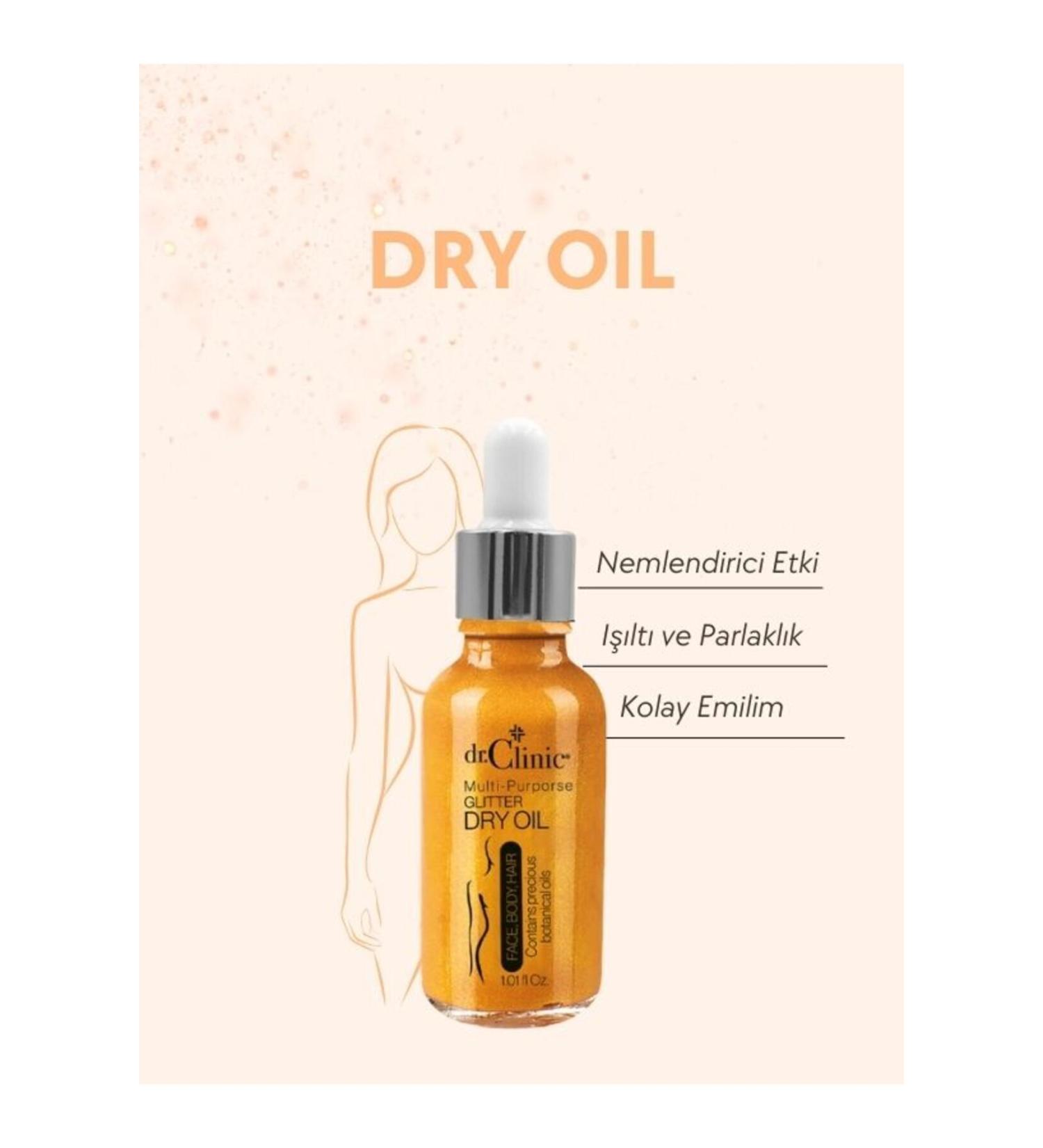 Dr. Clinic Body Oil Glitter 30ml