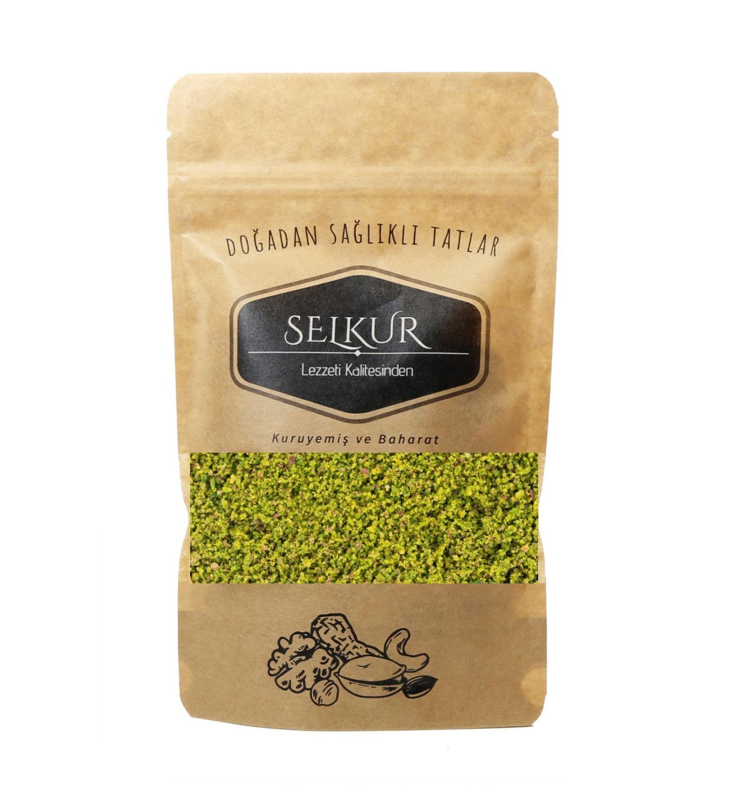 SELKUR Pistachio Kernels 100gr (GROUND POWDER) - Buy Online on GoSupps.com
