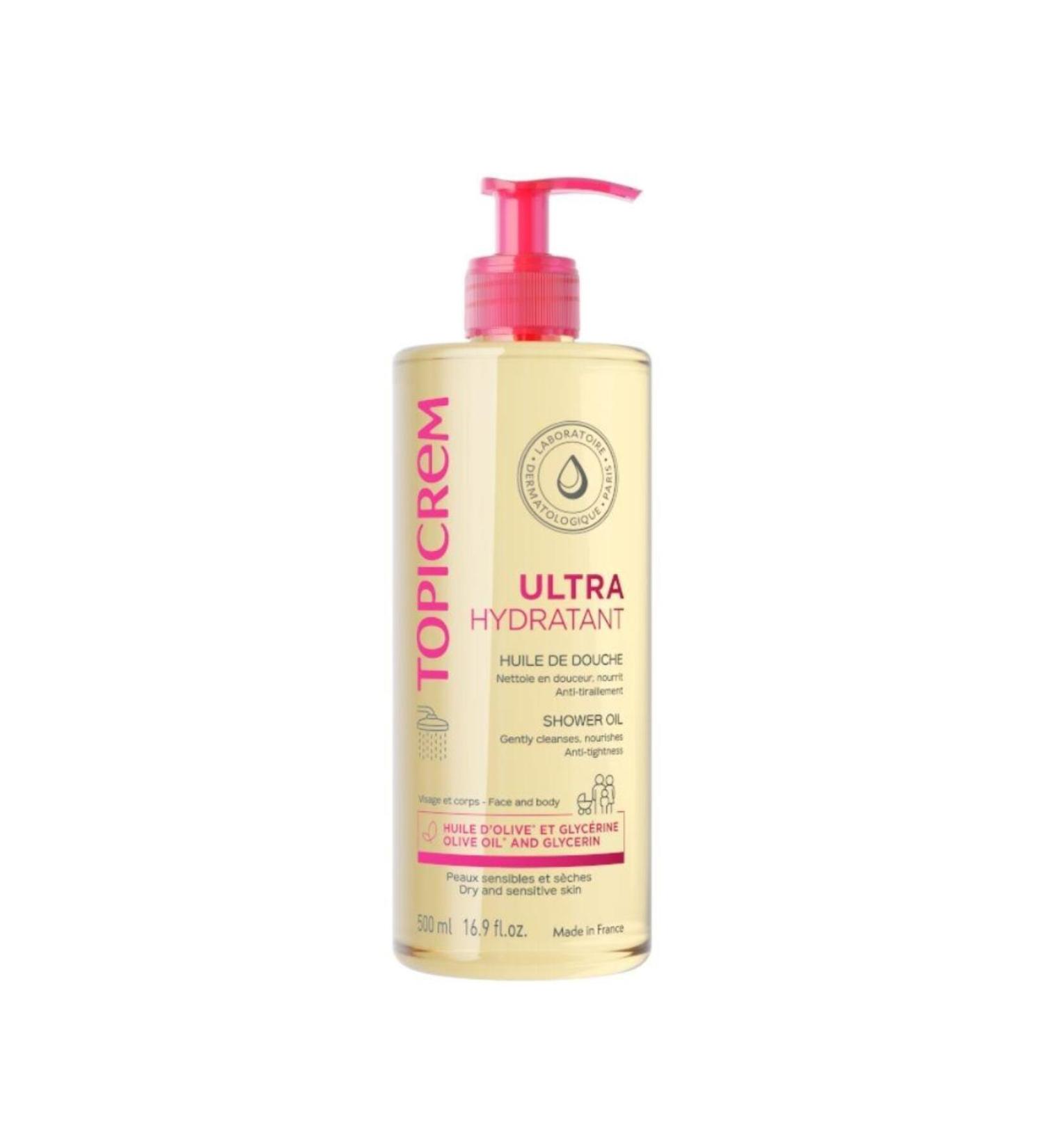 Topicrem Ultra Hydratant Shower Oil 500 ml