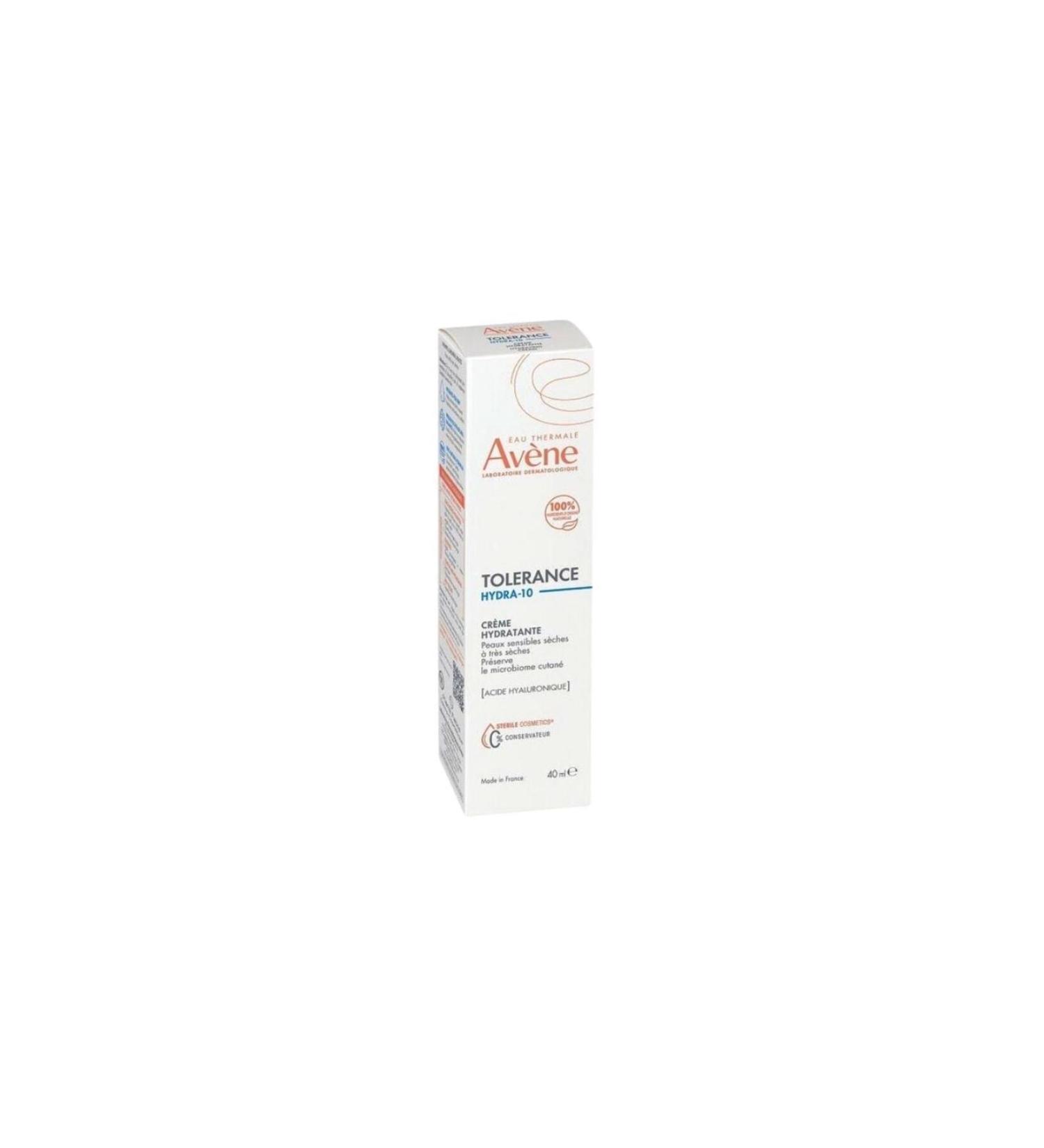Avene Tolerance Hydra-10 Hydrating Cream Moisturizing Face Cream 40 Ml