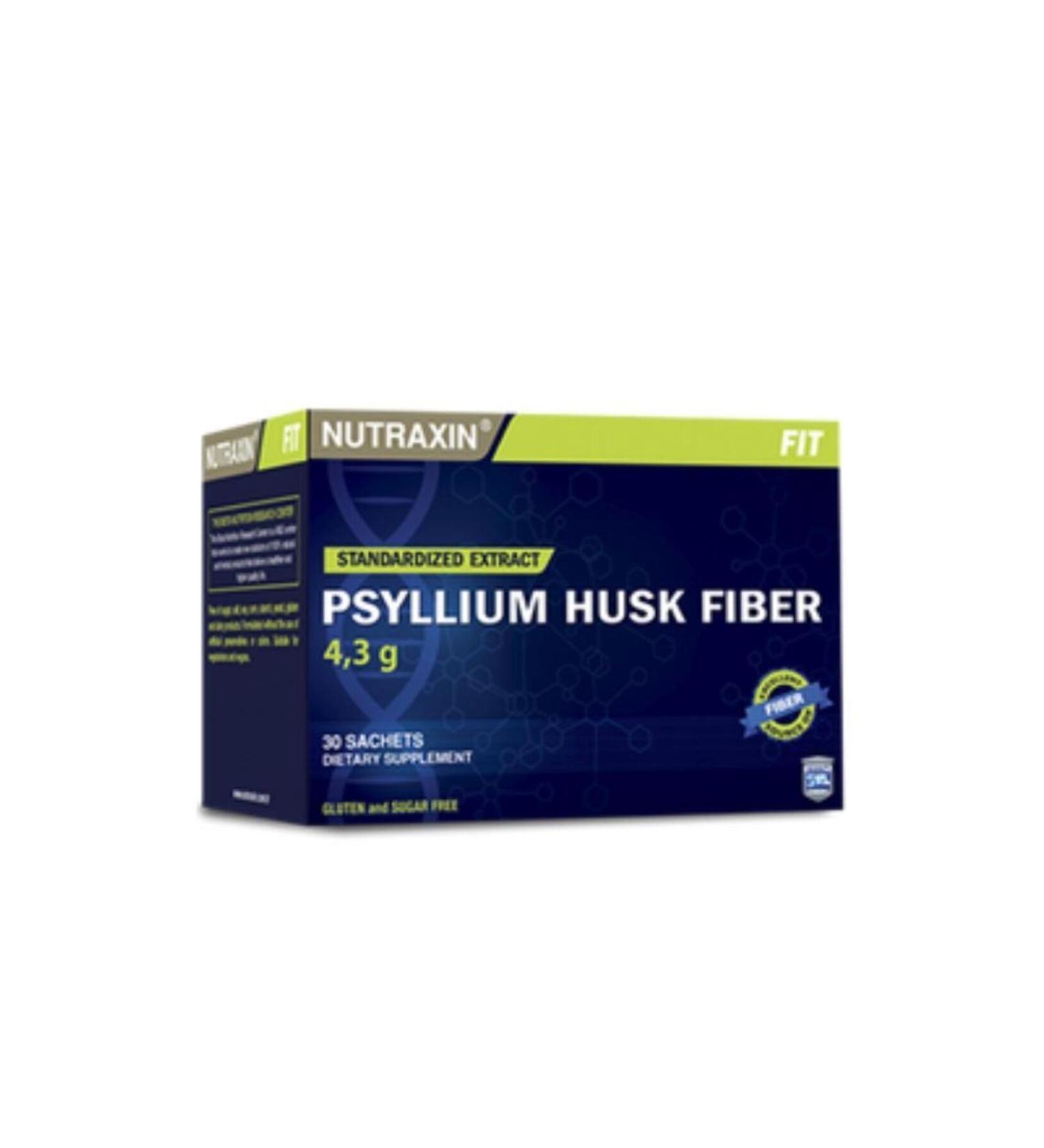 Nutraxin Psyllium Husk Fiber 4.3 gr