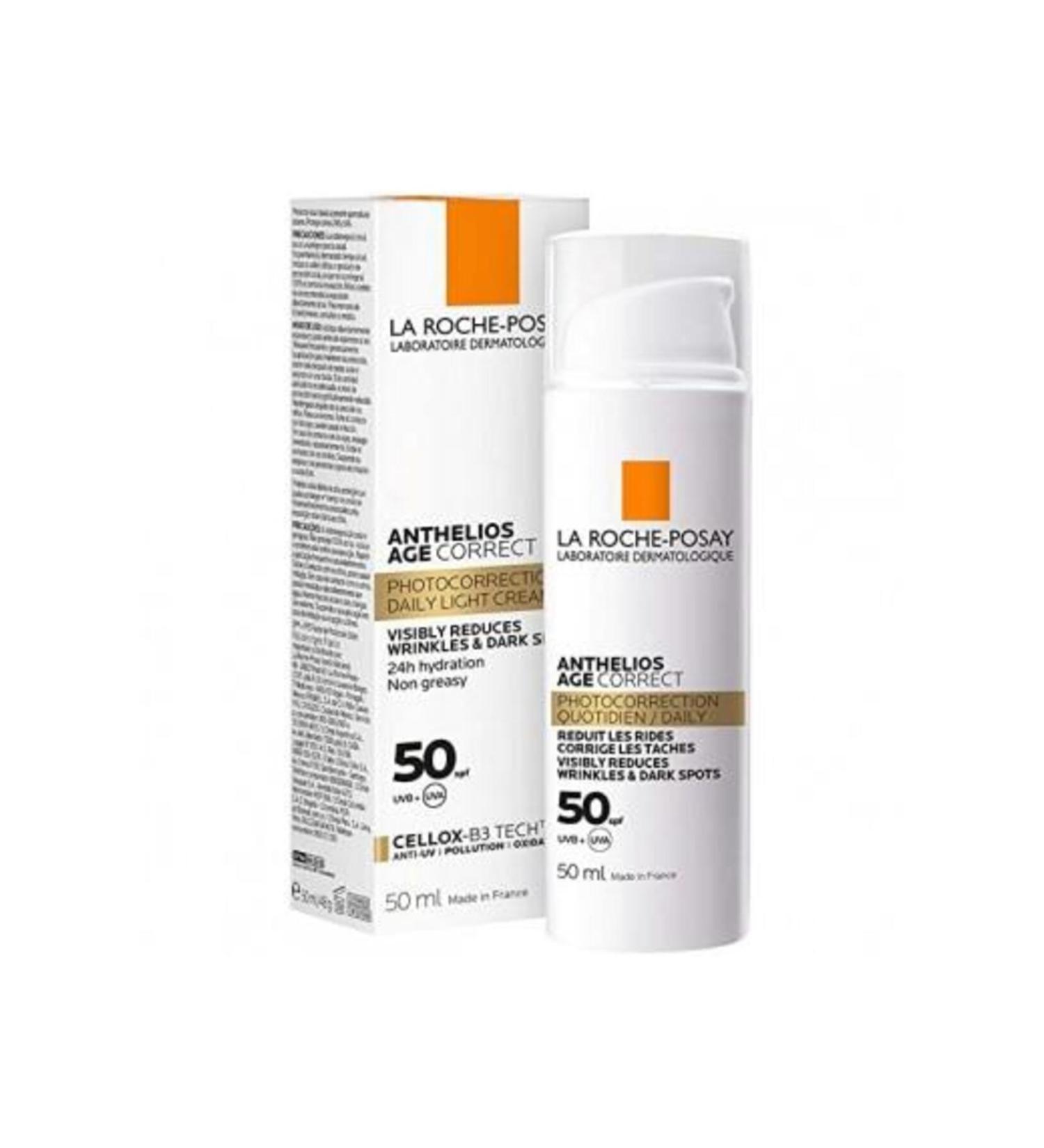 La Roche Posay Anthelios Age Correct Spf 50 Anti-Wrinkle Cream 50 ml