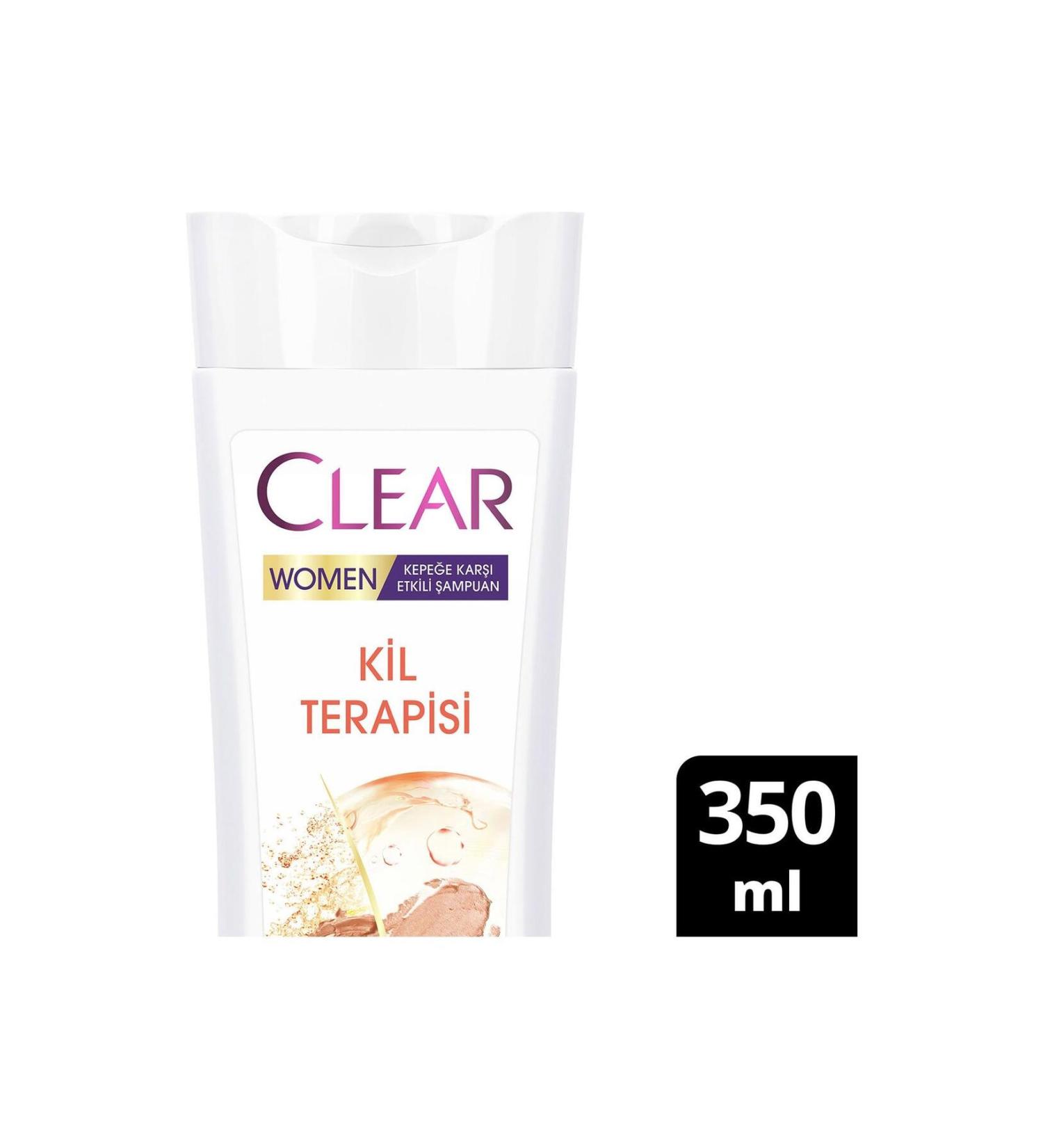 Clear Women Clay Therapy Shampoo 350 ml
