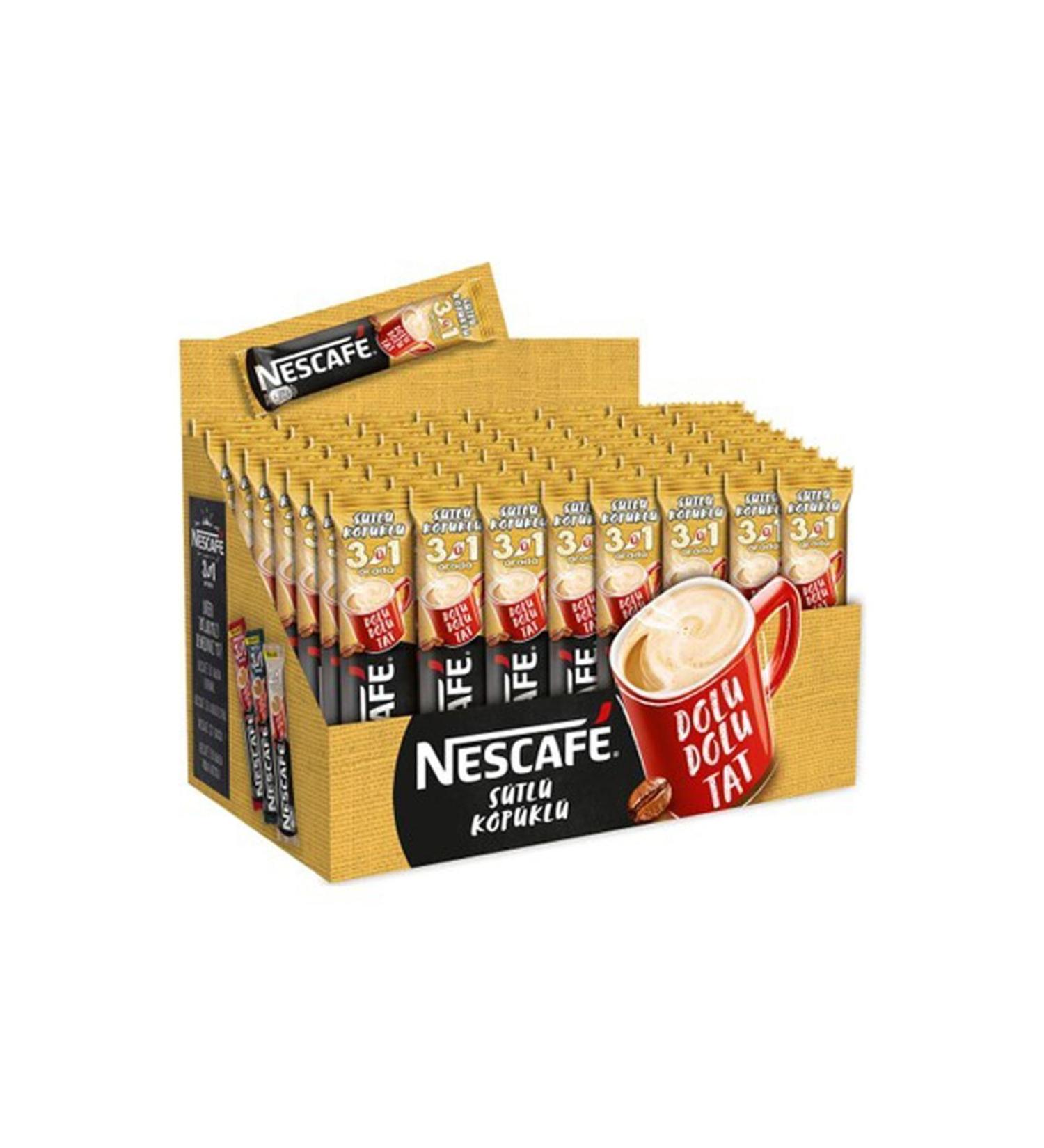 Nescafe Nestle 3 in 1 Milk Foam 72 pcs 17.4gr