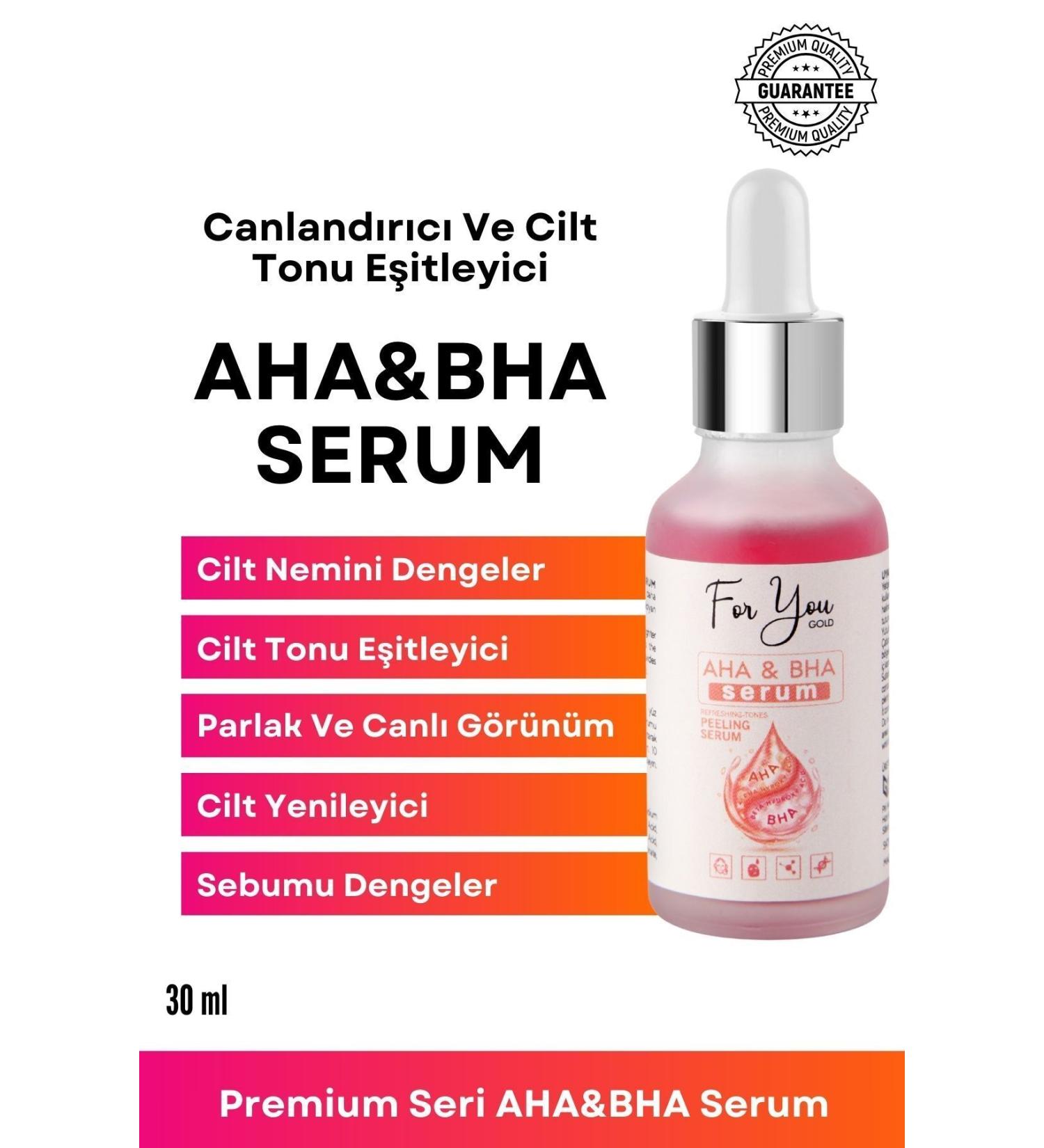 For You Gold Aha&bha Skin Tone Equalizer and Revitalizing Skin Care Red Peeling Serum 30 ml - Buy Online on GoSupps.com