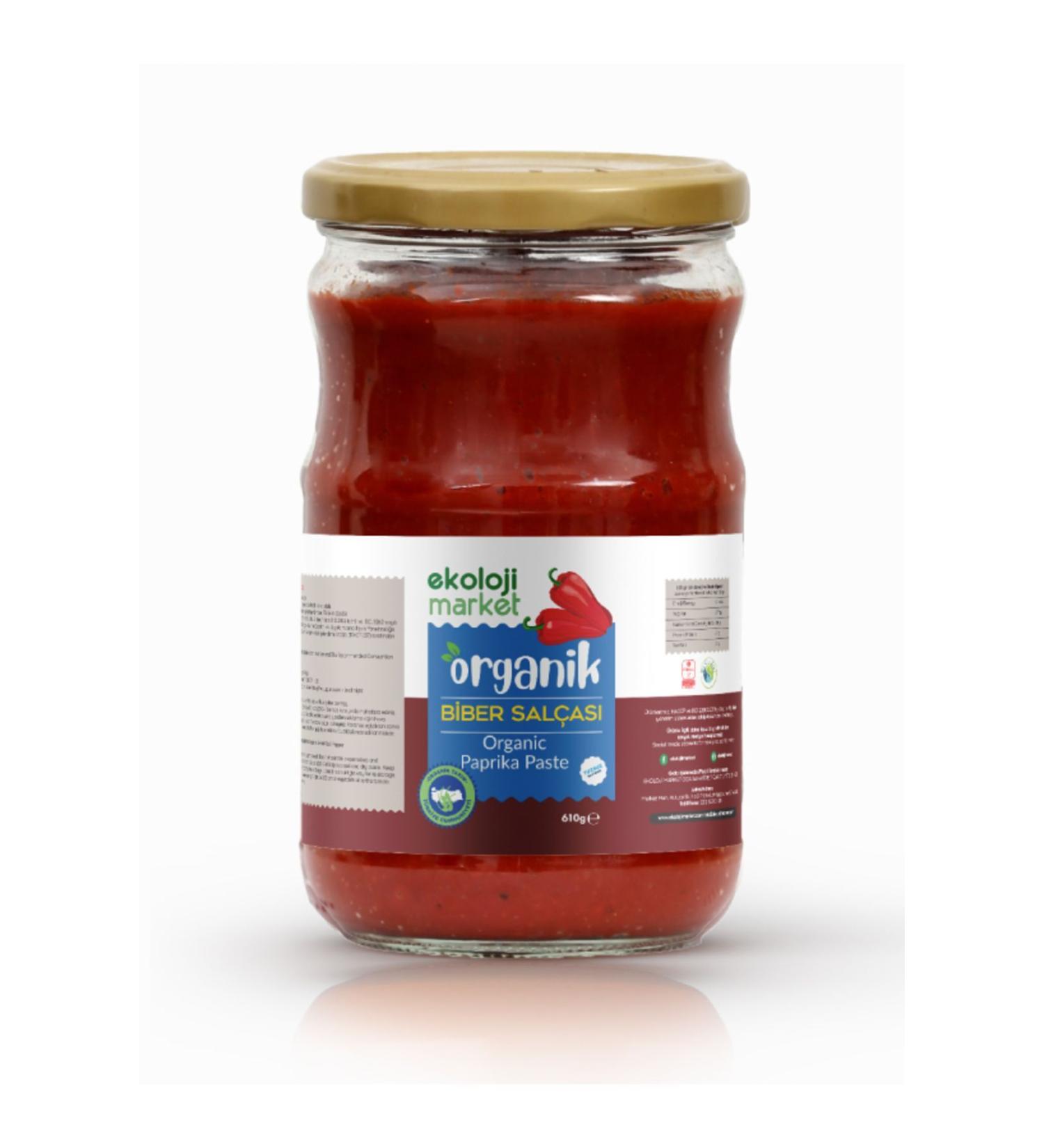 Ekoloji Market Organic Salt-Free Pepper Paste 610 Gr - Buy Online on GoSupps.com
