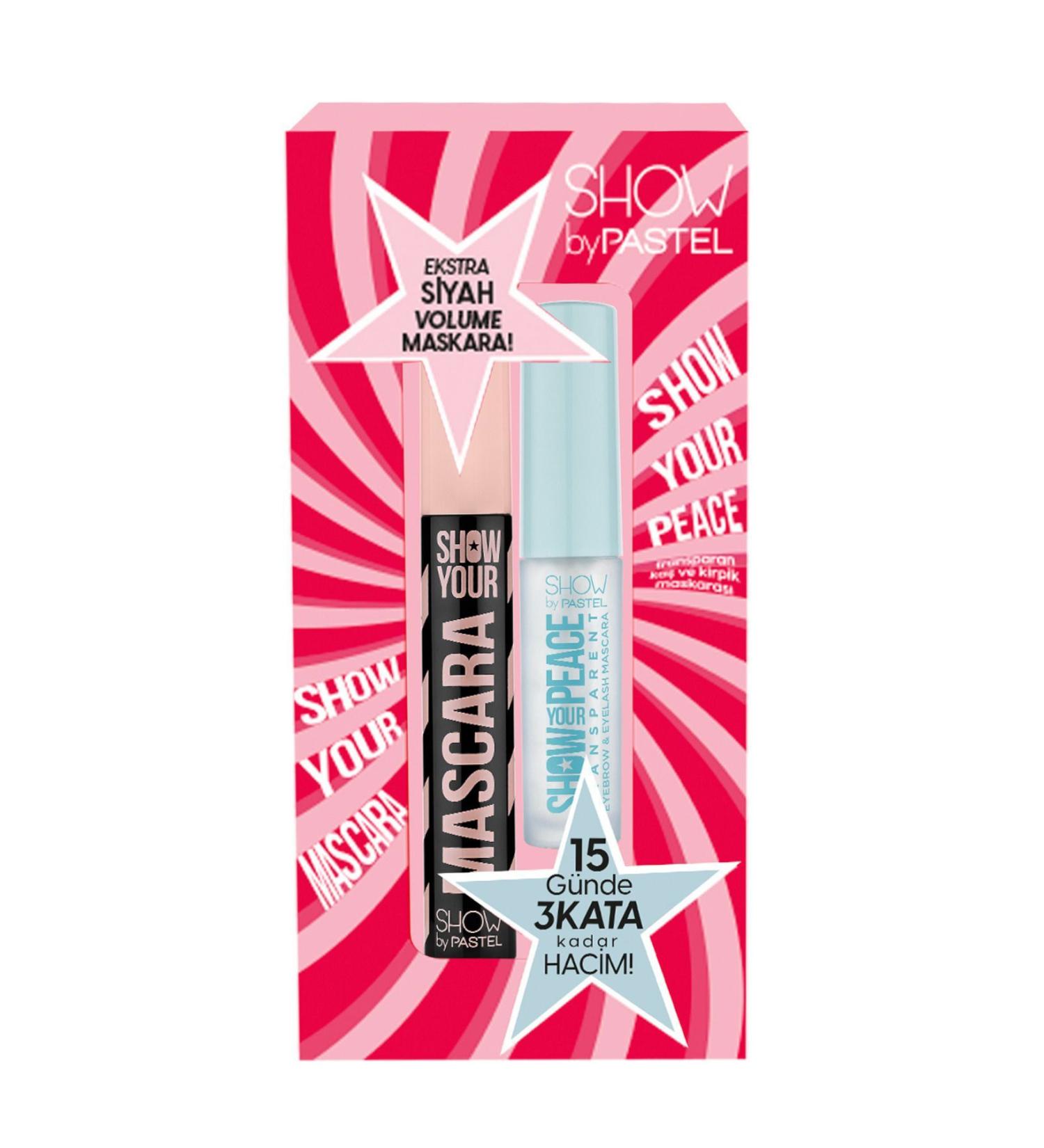 Show by Pastel Show Your Mascara & Show Your Peace - Transparent Eyebrow and Eyelash Mascara - Buy Online on GoSupps.com