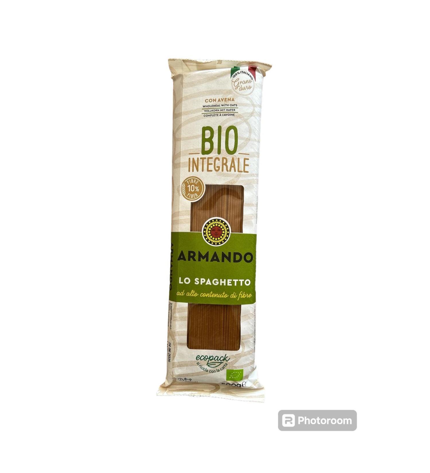 ARMANDO Lo Spaghetto 500 gr Bio Integrale Italian Pasta Potato Pasta Vegan Pasta