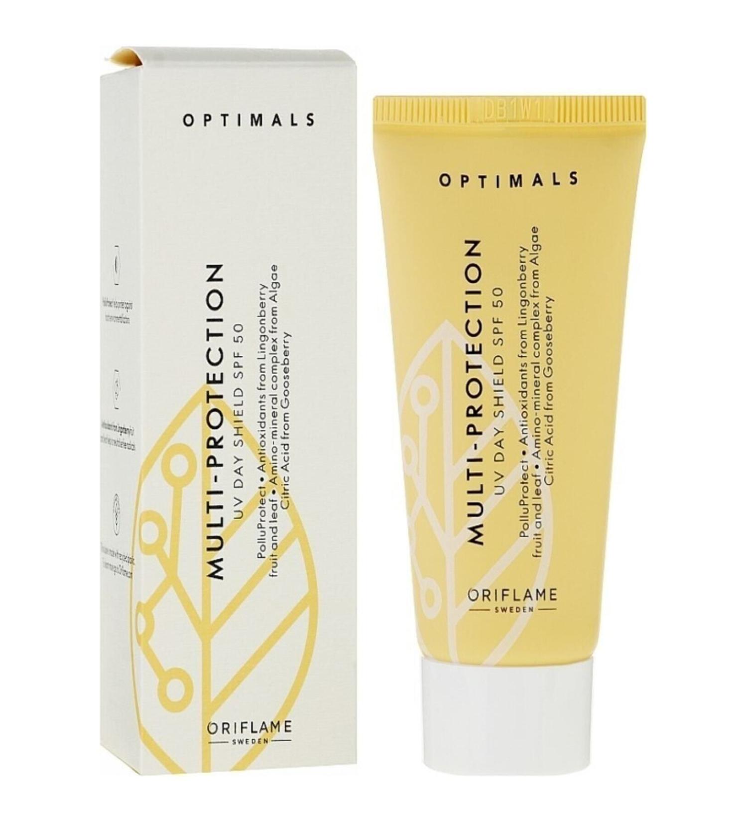 Oriflame Optimals Spf 50 Anti-Stain and Anti-Aging Cream Multi-Protection - Buy Online on GoSupps.com