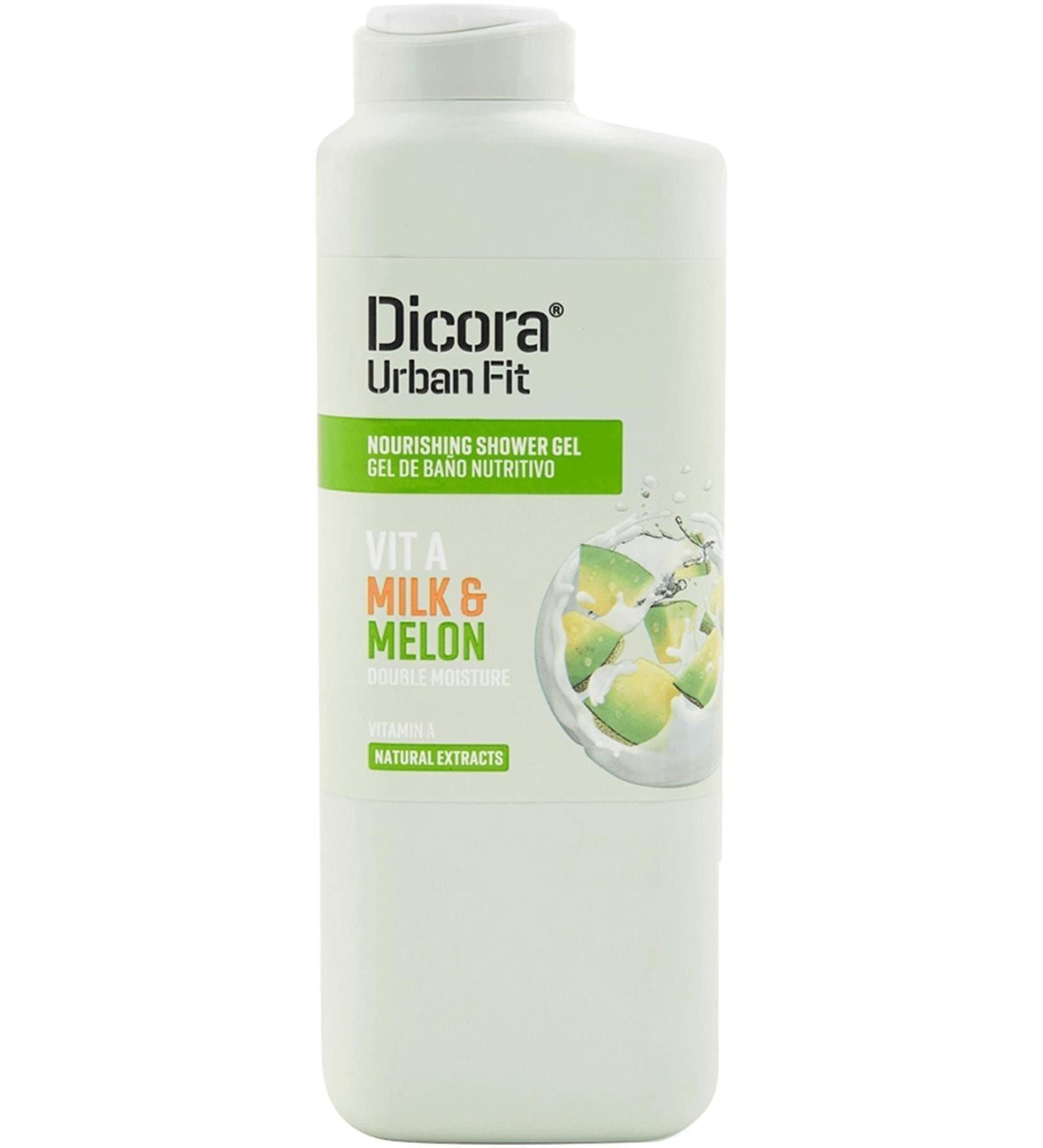 DICORA URBAN FIT Milk & Melon Milk & Melon Vitamin A Shower Gel 400ml