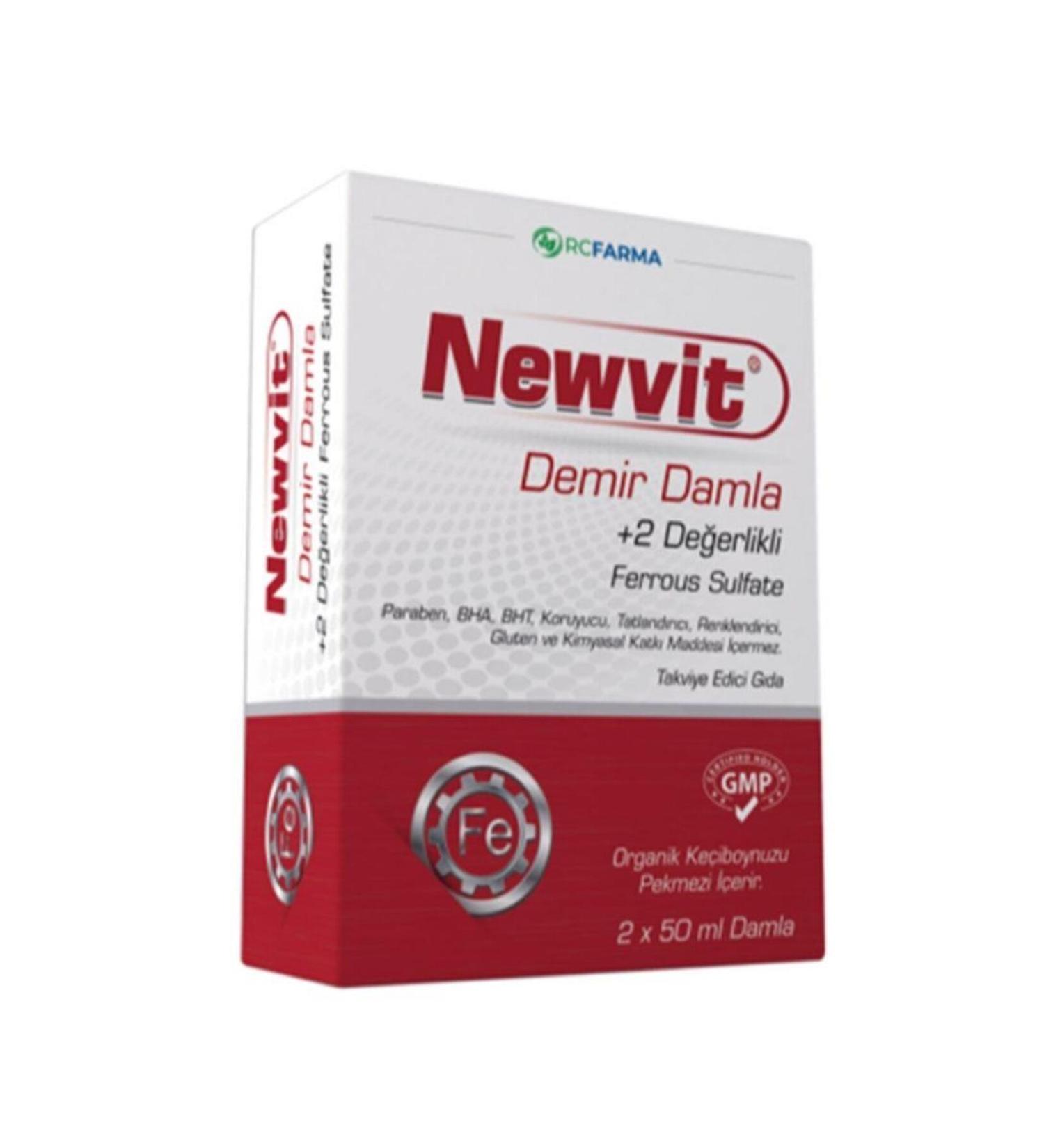 Rcfarma Newvit Iron Drops 100 ml