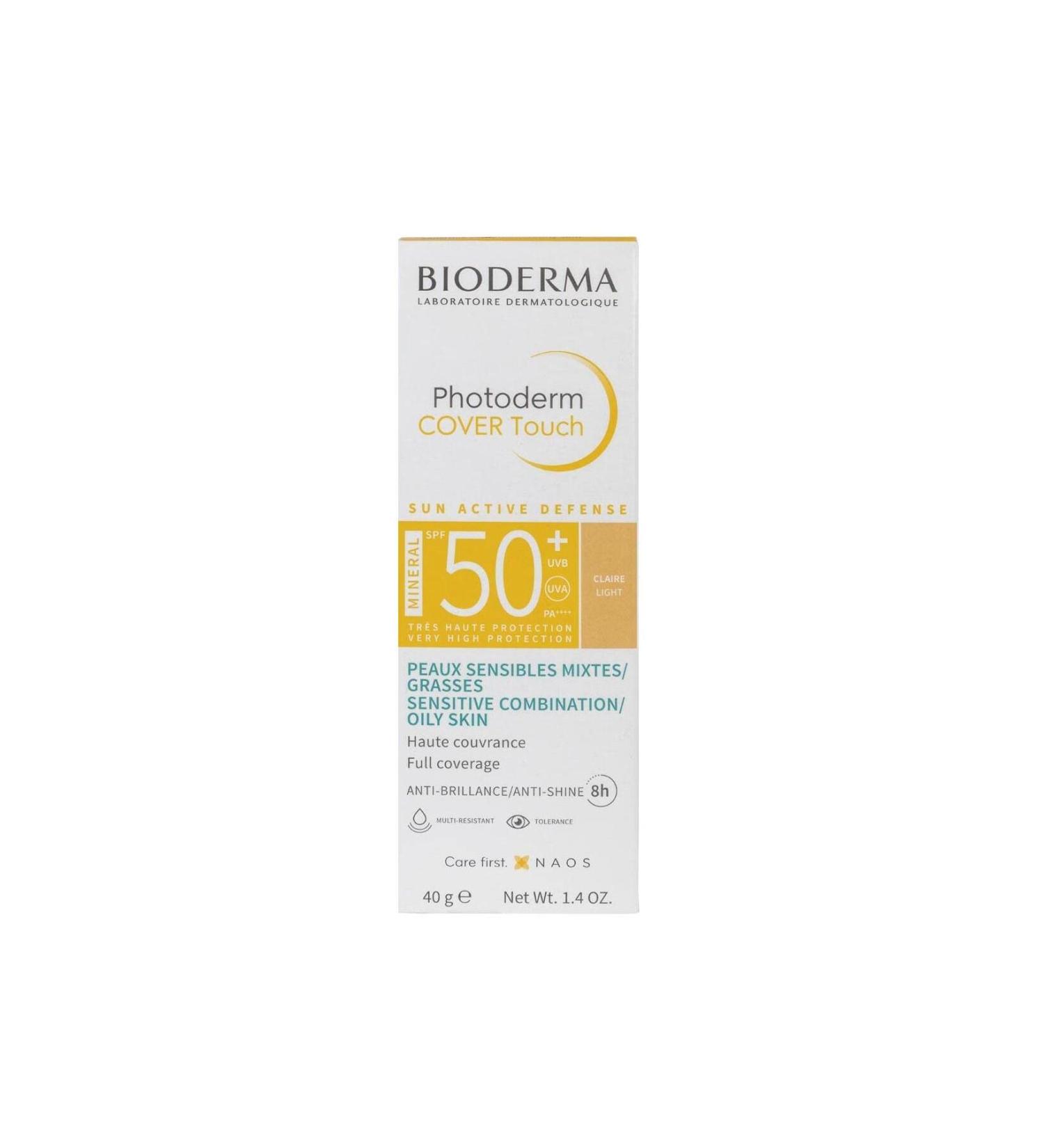 Bioderma Photoderm Cover Touch Light Spf50 Sun Cream 40 gr