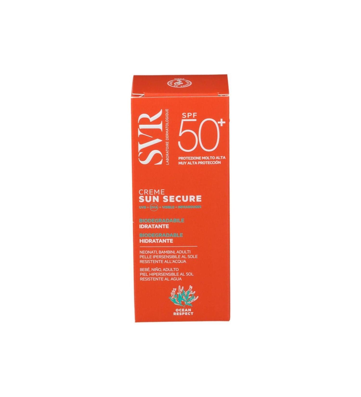 SVR Sun Secure Hydrant Spf50+ Sun Cream 50ml