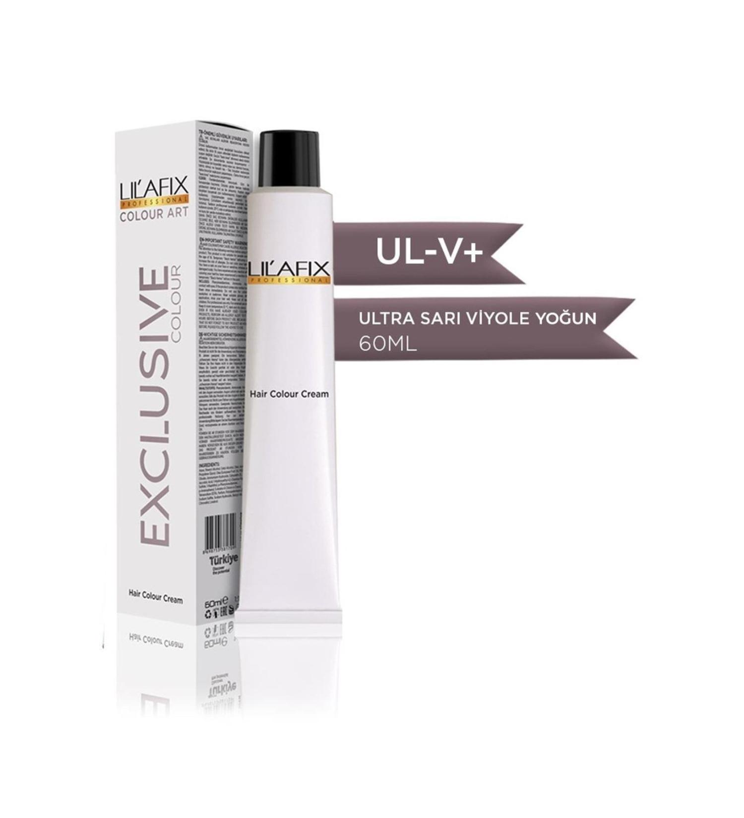 Lilafix Cream Tube Hair Dye Ul-v+ Ultra Blonde Intense Violet 60 ml - Buy Online on GoSupps.com