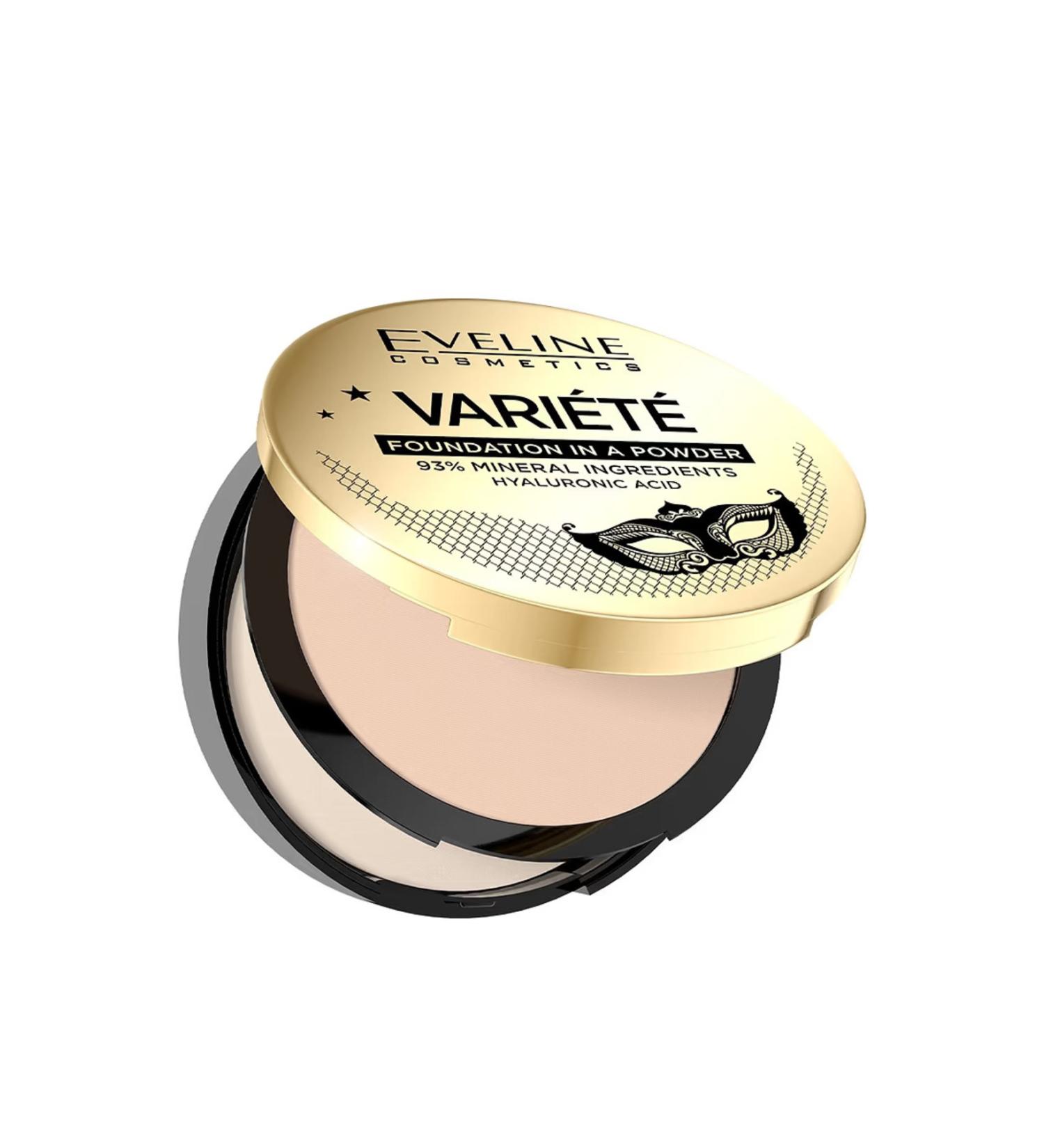 Eveline Cosmetics VARIETE MINERAL POWDER POWDER MINERAL FOUNDATION - Buy Online on GoSupps.com