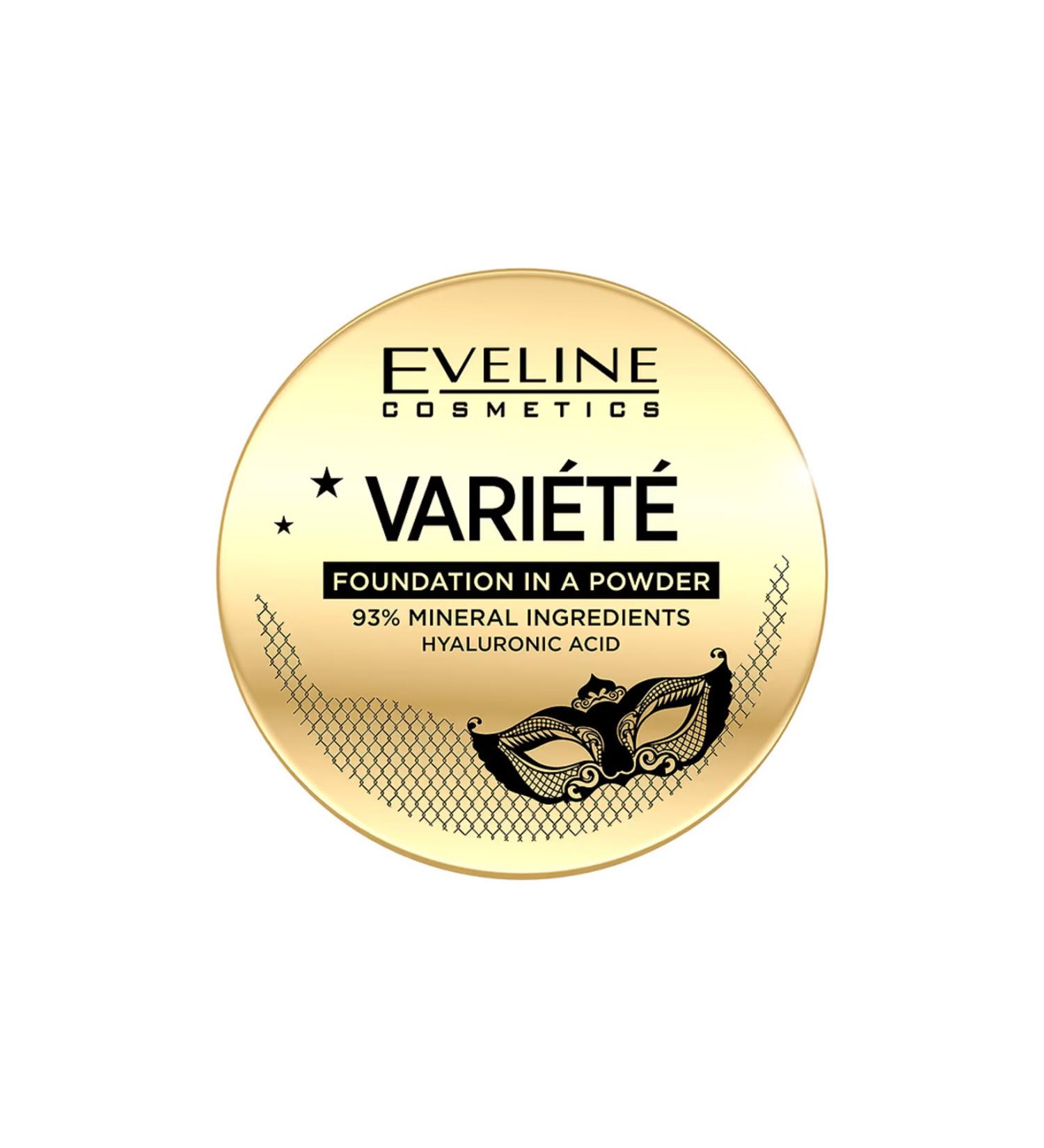 Eveline Cosmetics VARIETE MINERAL POWDER POWDER MINERAL FOUNDATION - Buy Online on GoSupps.com