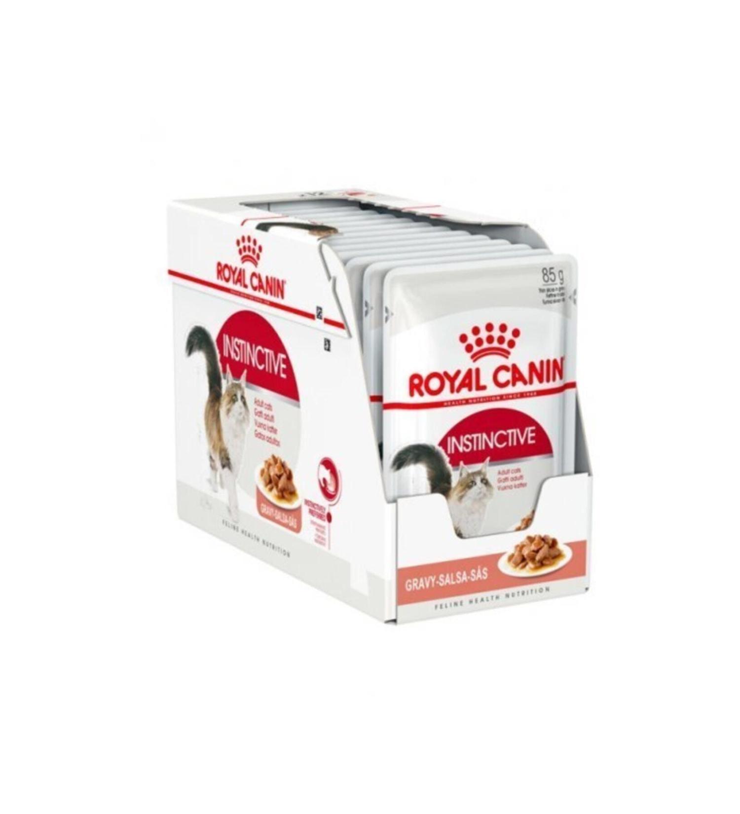 Royal Canin Instinctive Gravy Adult Cat Wet Food 85 Gr*12
