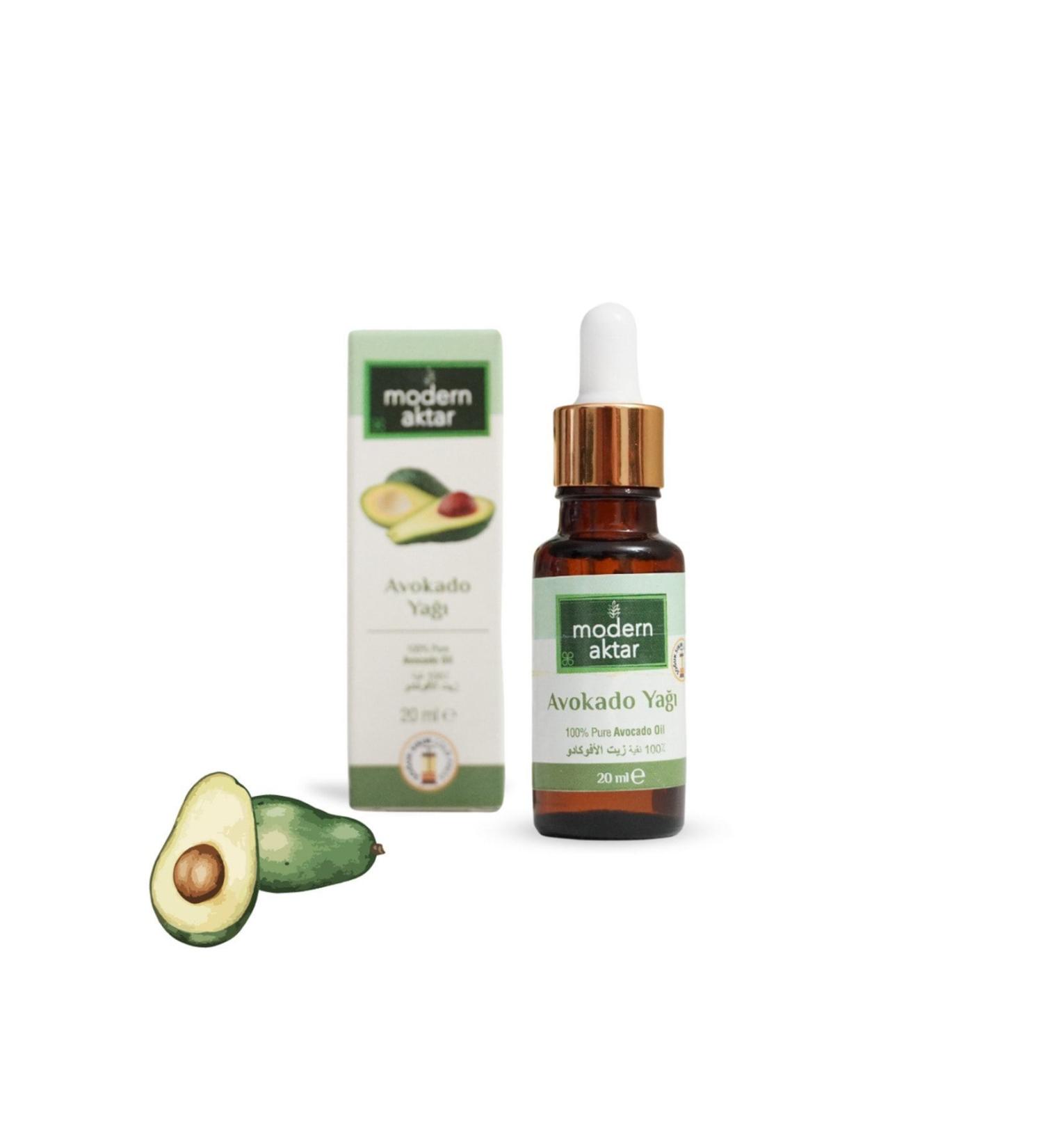 zin natural Natural Avocado Oil 20ml (Cold Press)