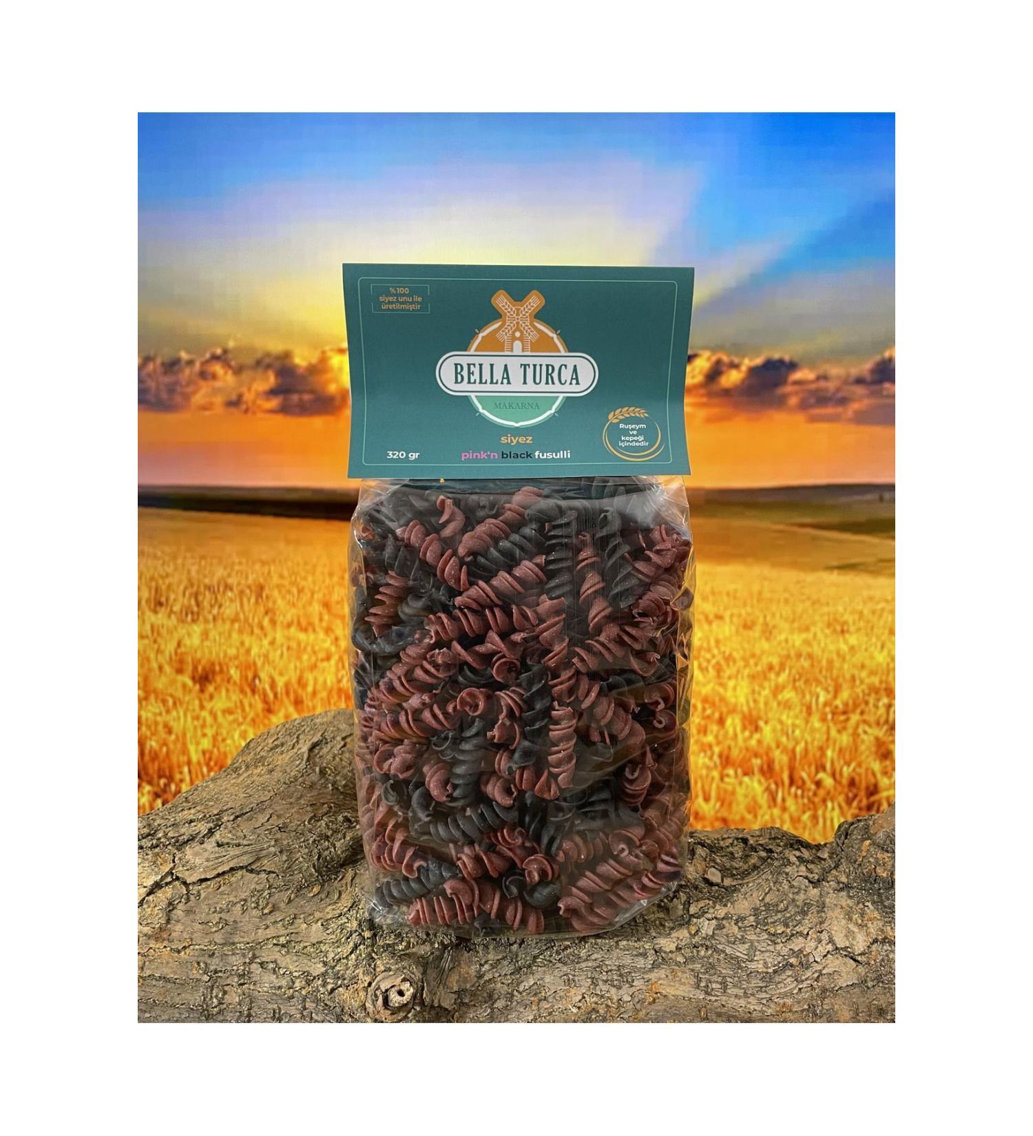 bella turca Siyez&pink'n/black-fusulli Pasta