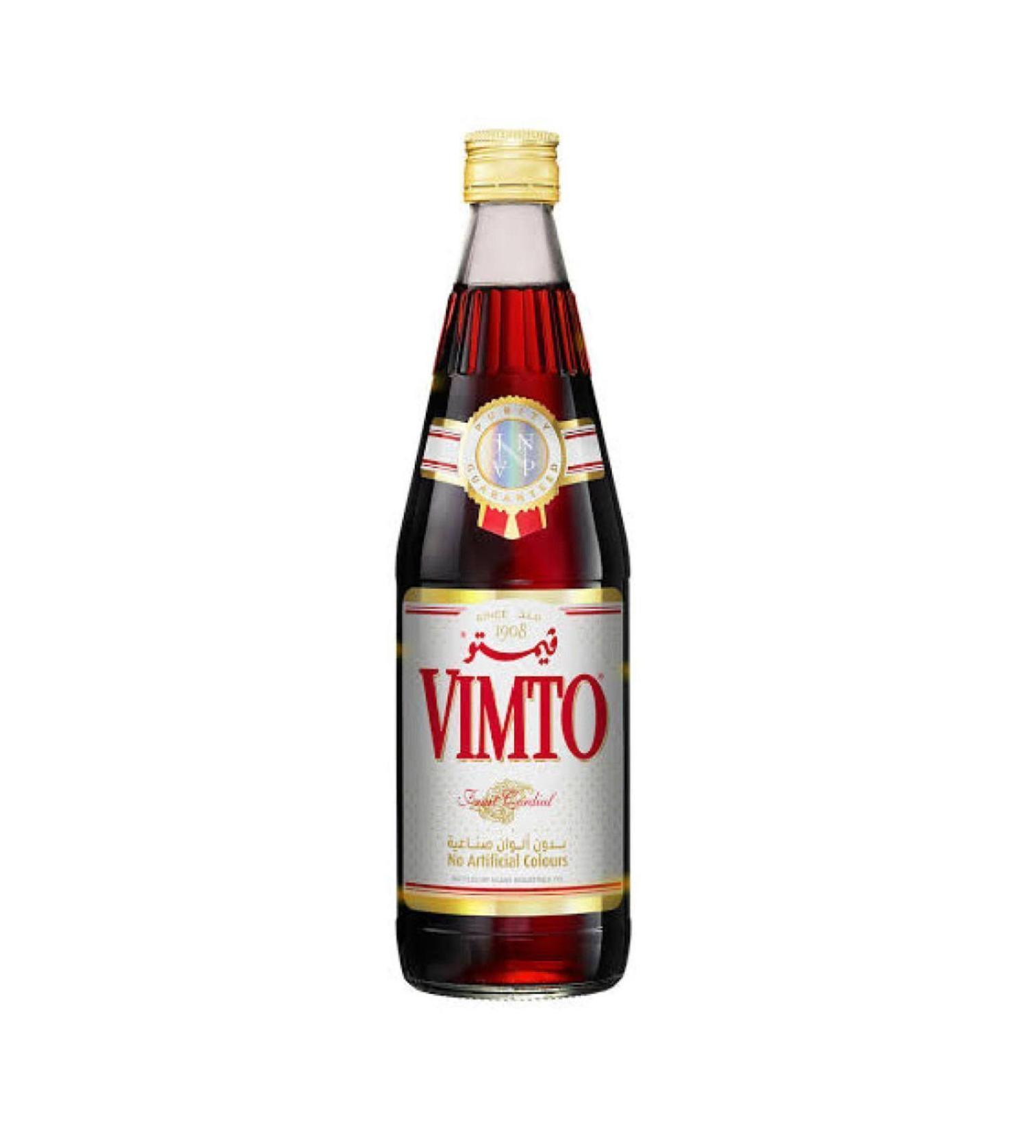 VIMTO VIMTO SYRUP 710 ml "ORIGINAL" CONCENTRATED FRUIT JUICE - Buy Online on GoSupps.com