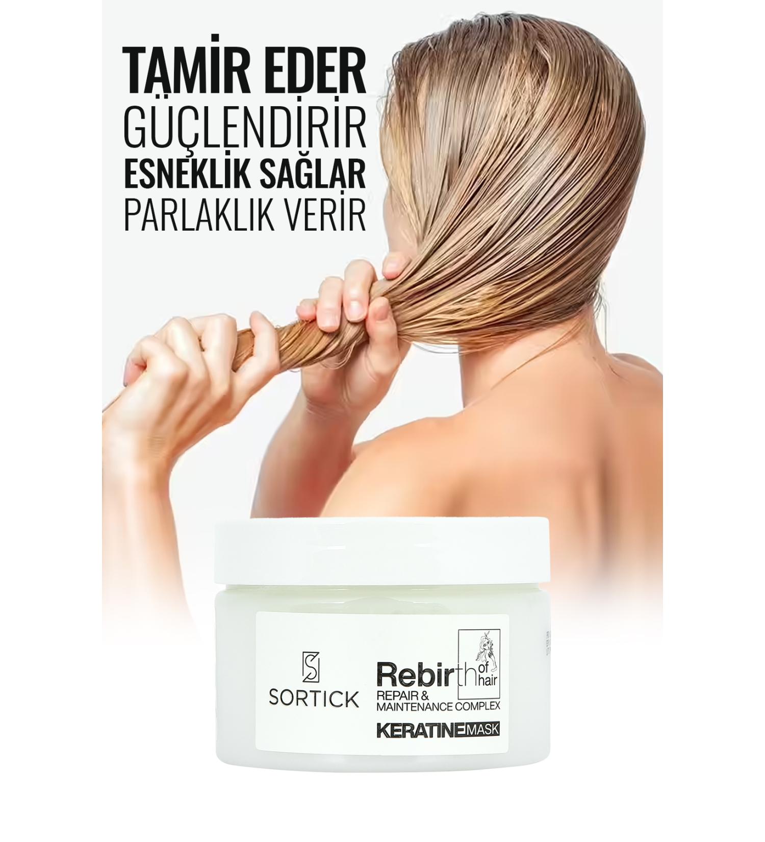 Sortick Keratin Hair Care Mask Repair Strengthener 250ml