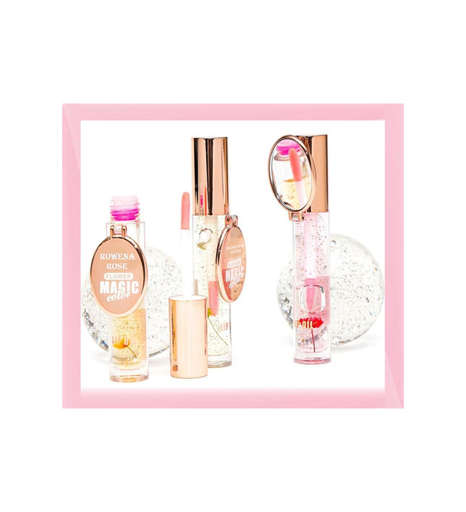 ROWENAROSE Mirrored Lip Gloss - 3d Hydra Lipgloss Transparent