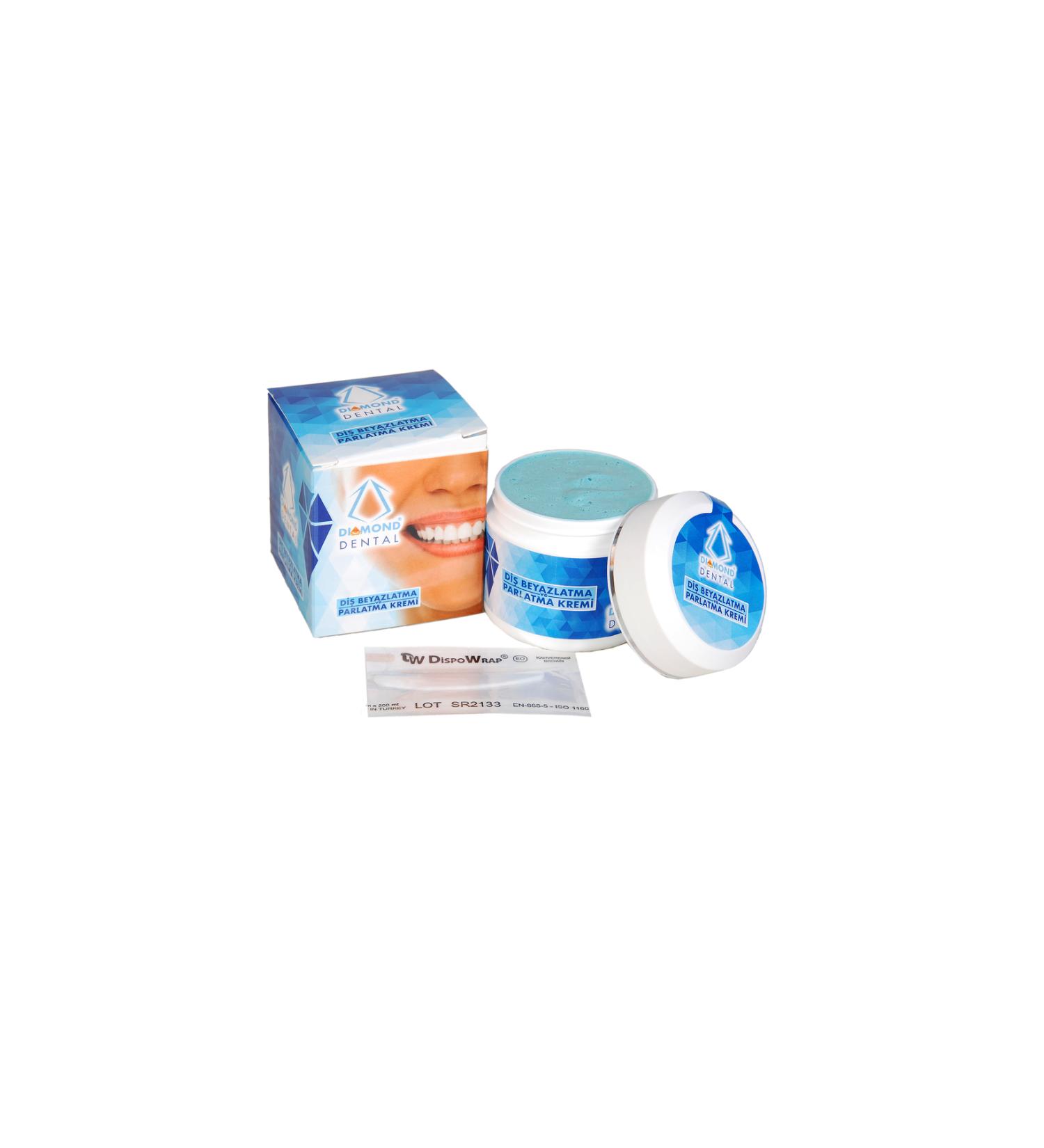 Diamond Dental Teeth Whitening and Polishing Cream 80 Gr. - Buy Online on GoSupps.com